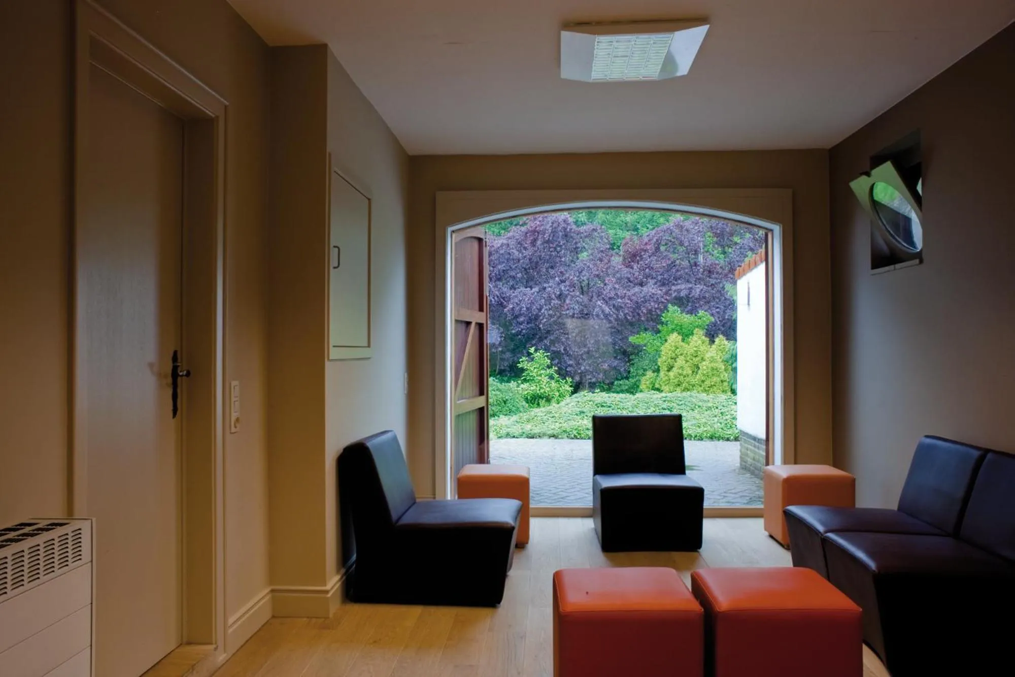 Seating area in Domein Martinus