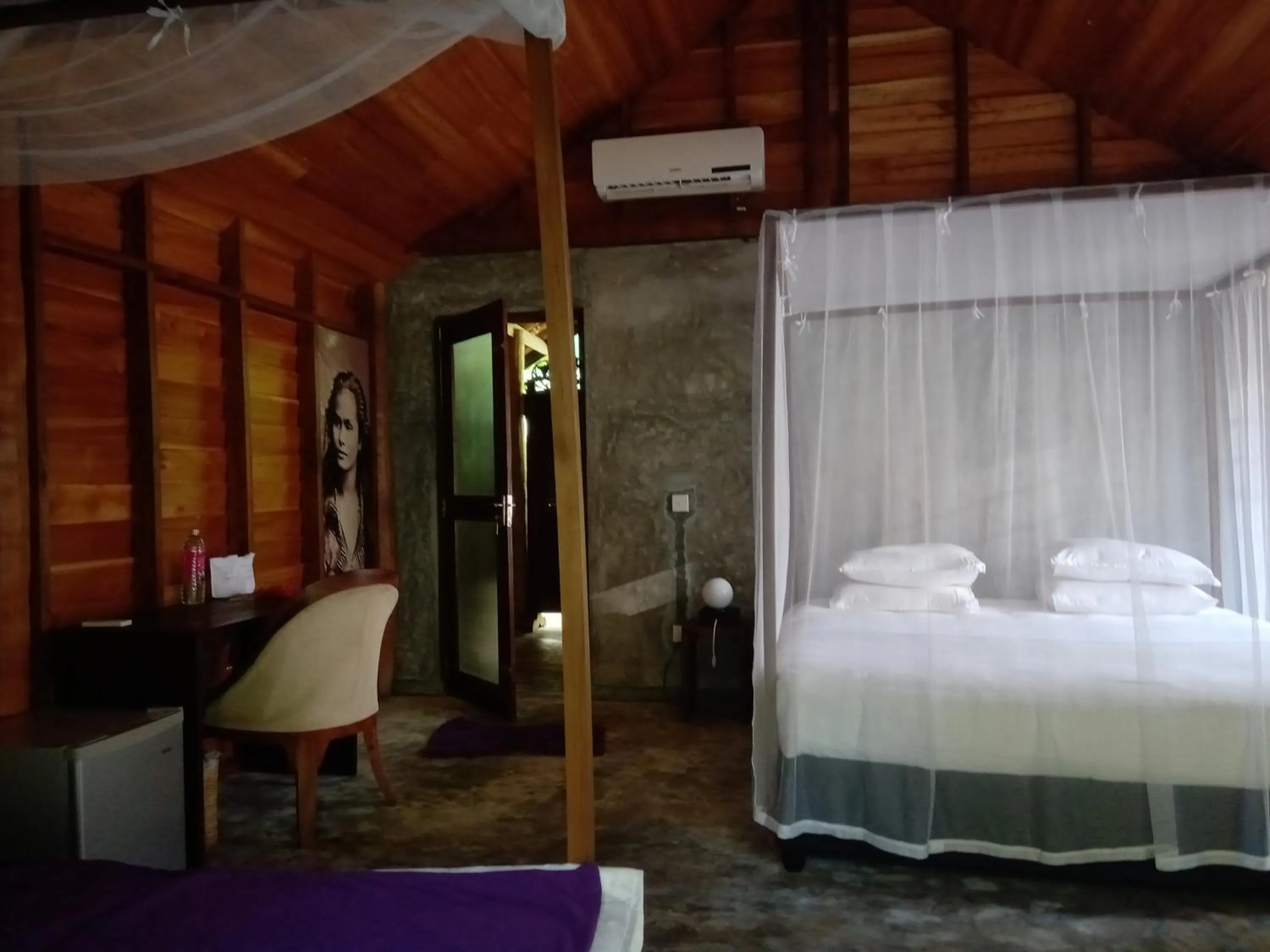 Bed in Turtle Eco Beach