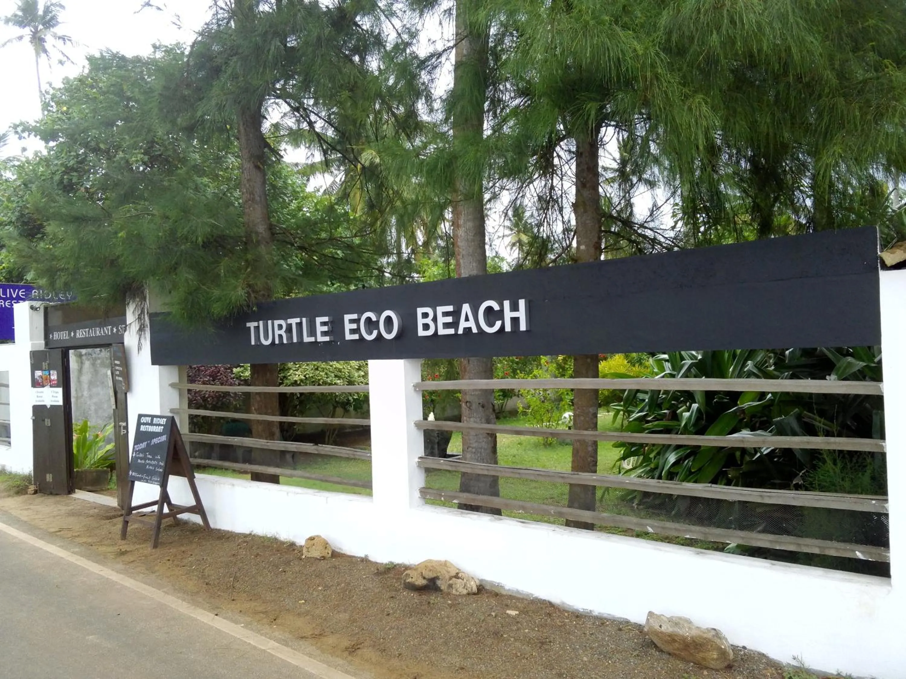 Facade/entrance in Turtle Eco Beach