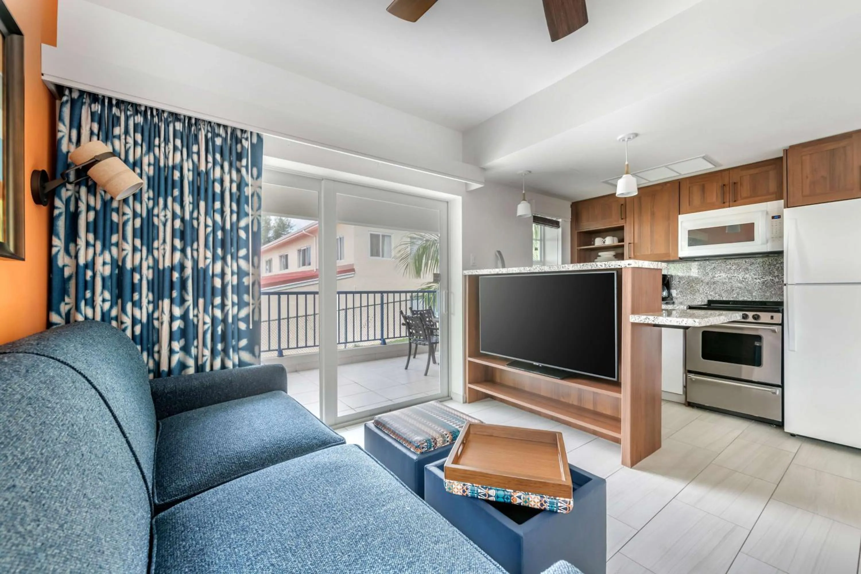 TV and multimedia in Hilton Vacation Club Flamingo Beach Sint Maarten