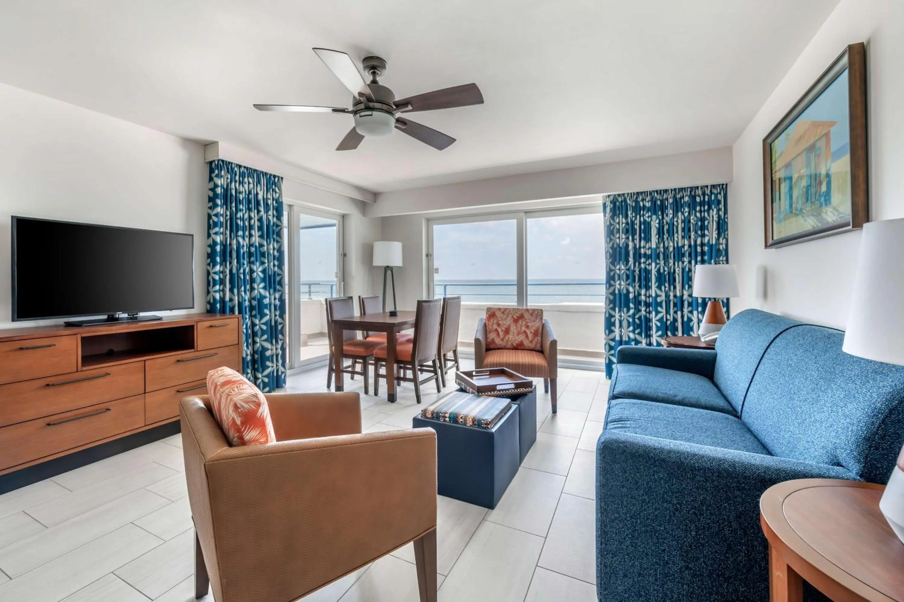 TV and multimedia in Hilton Vacation Club Flamingo Beach Sint Maarten