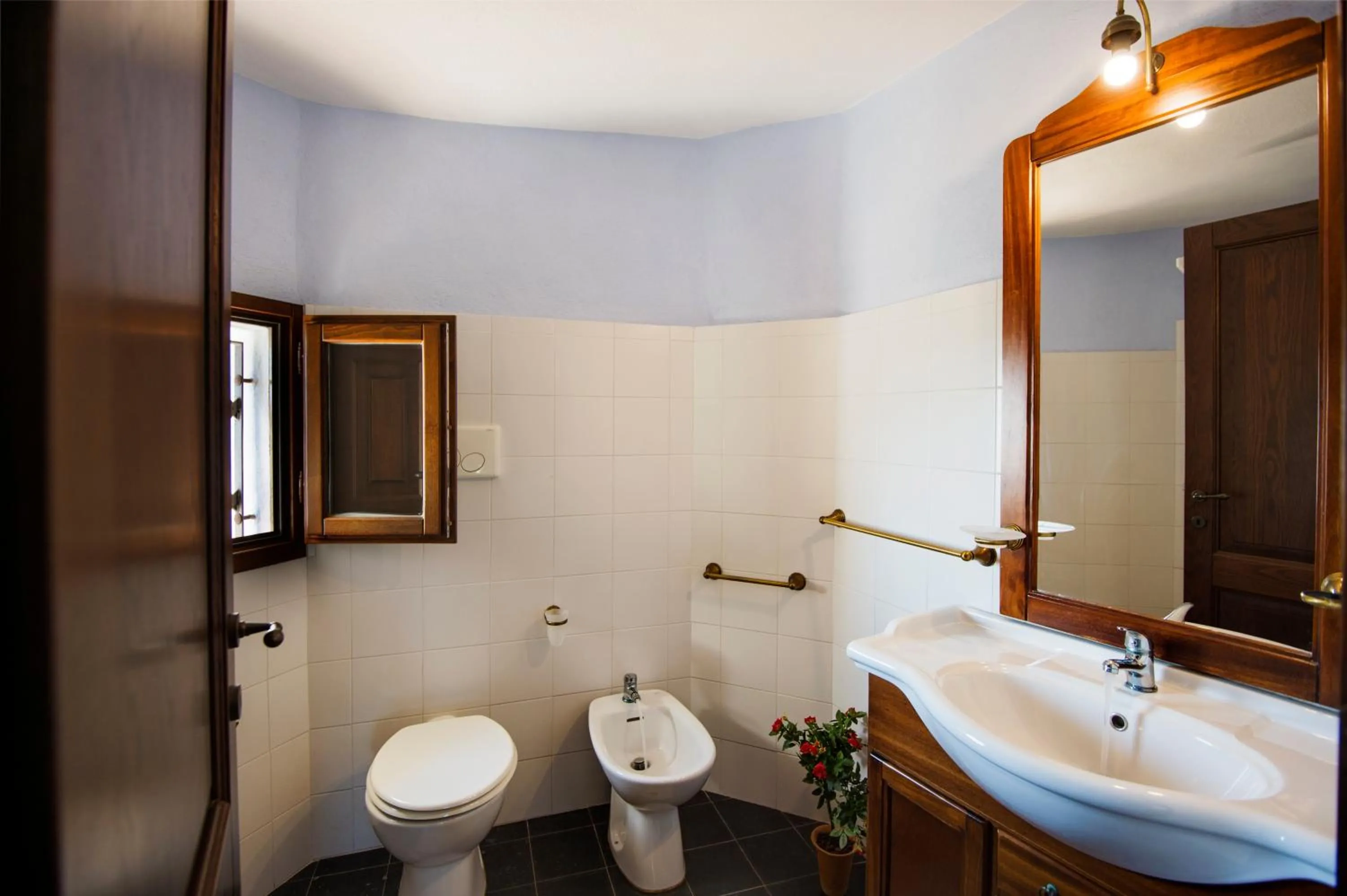 Bathroom in Castello Malicas