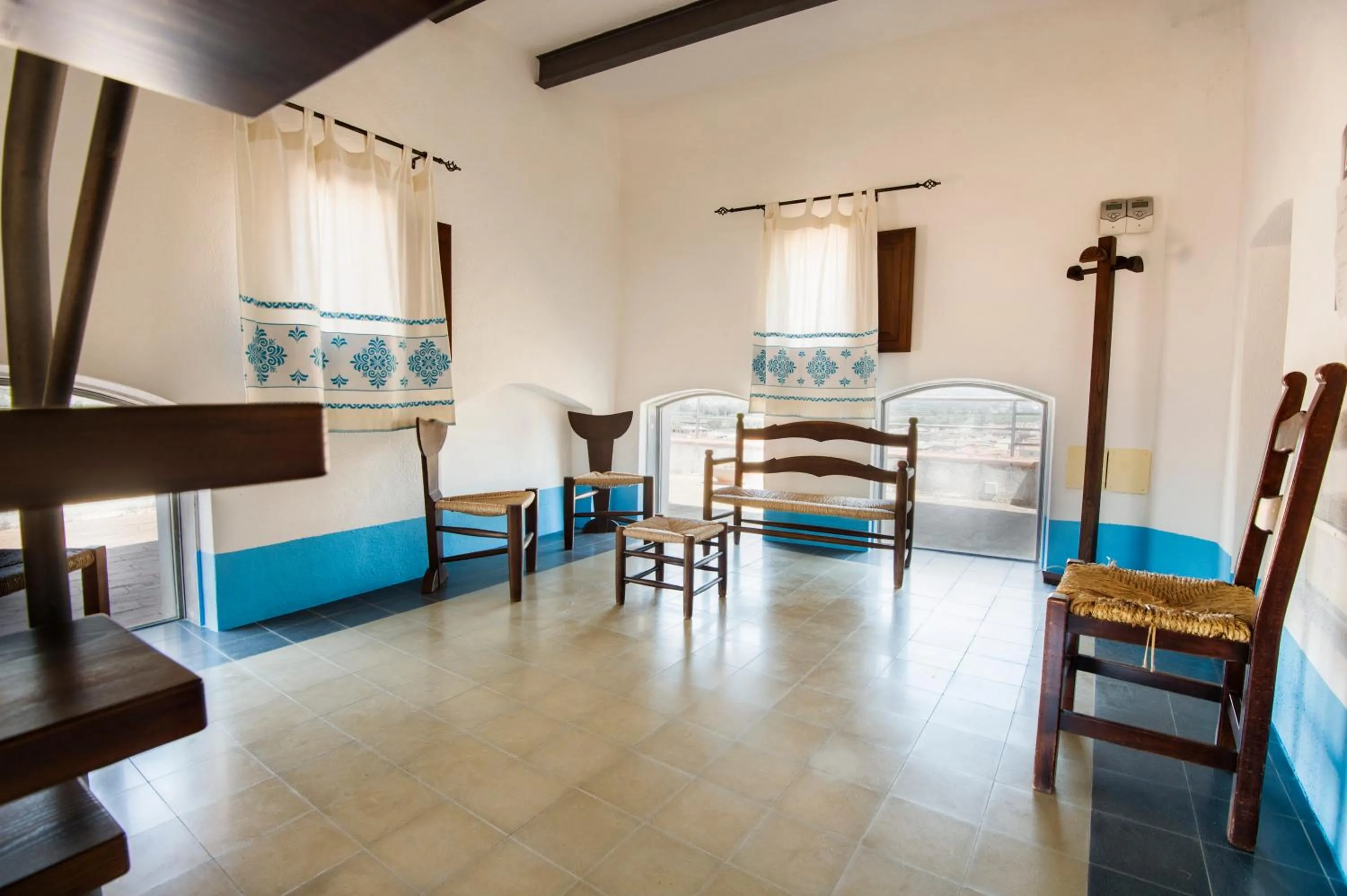 Living room, Bed in Castello Malicas