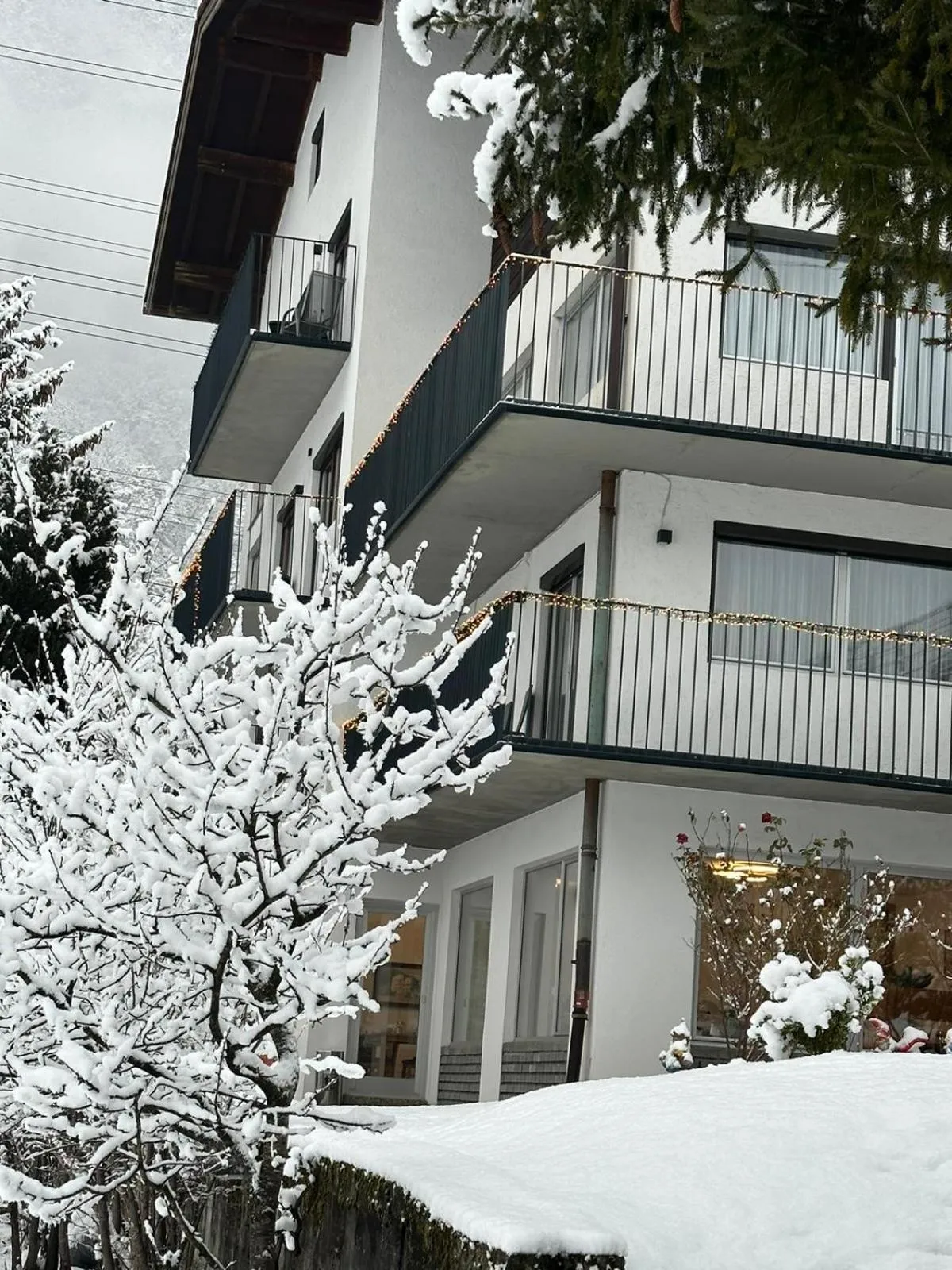 Winter in Pension Alpina