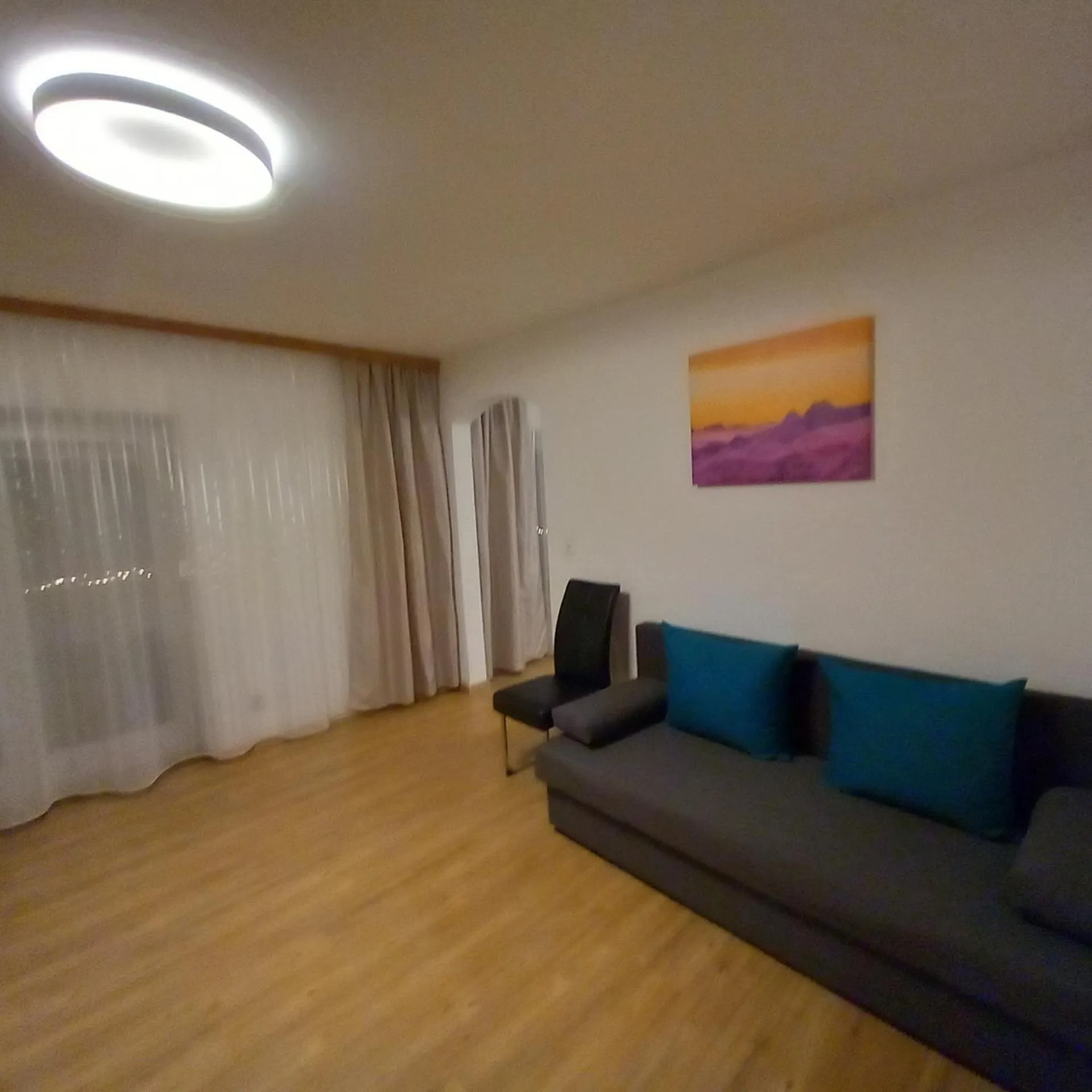 Living room in Pension Alpina