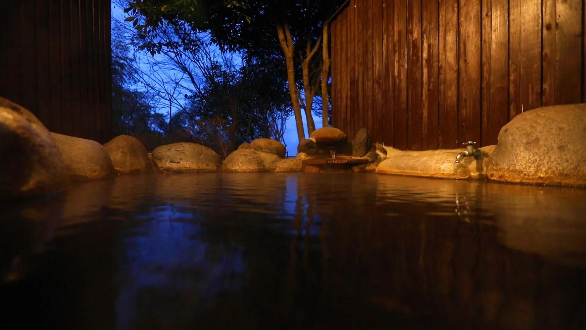 Natural landscape in Ryochiku Bettei