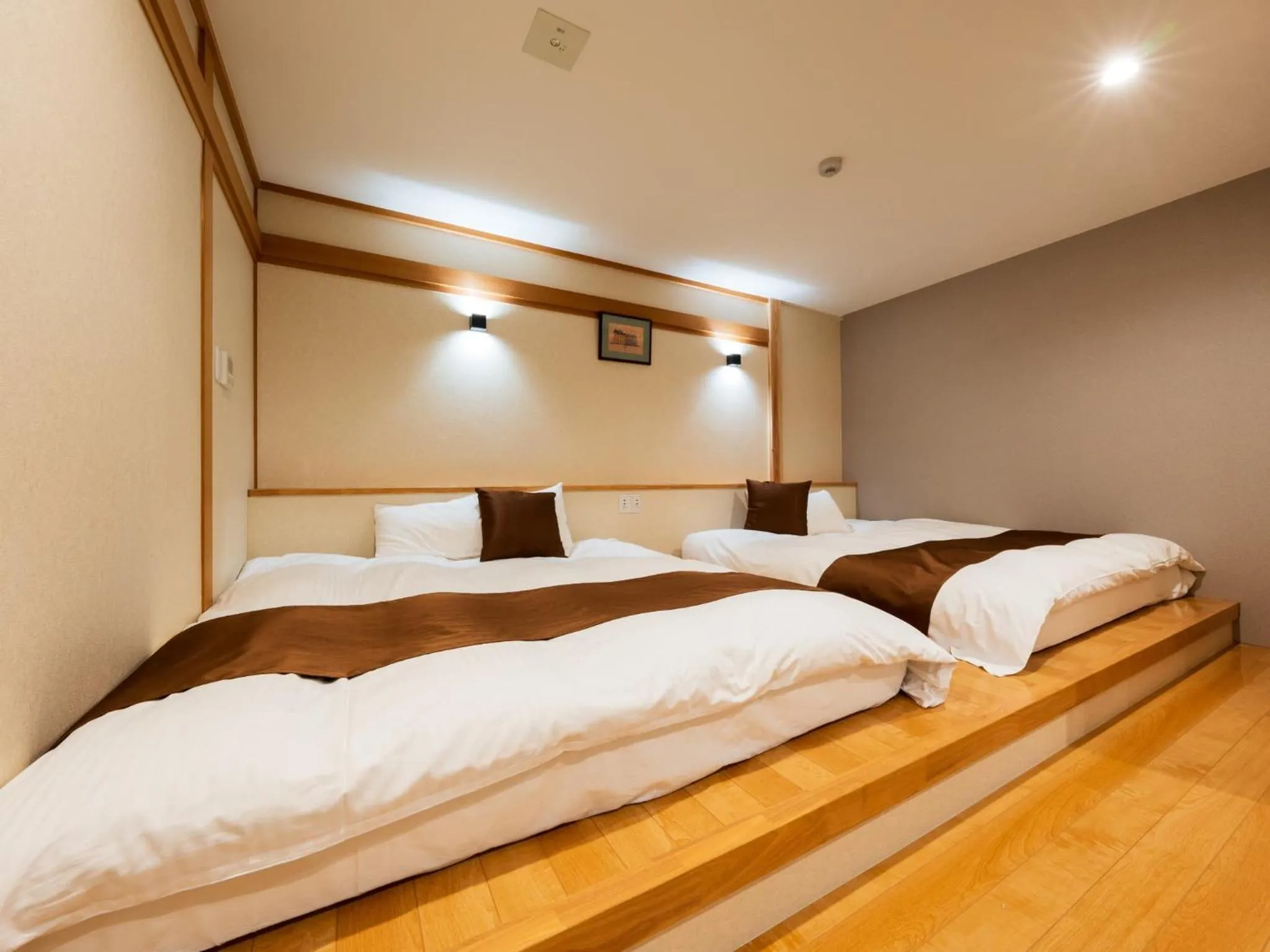 Bed in Ryochiku Bettei