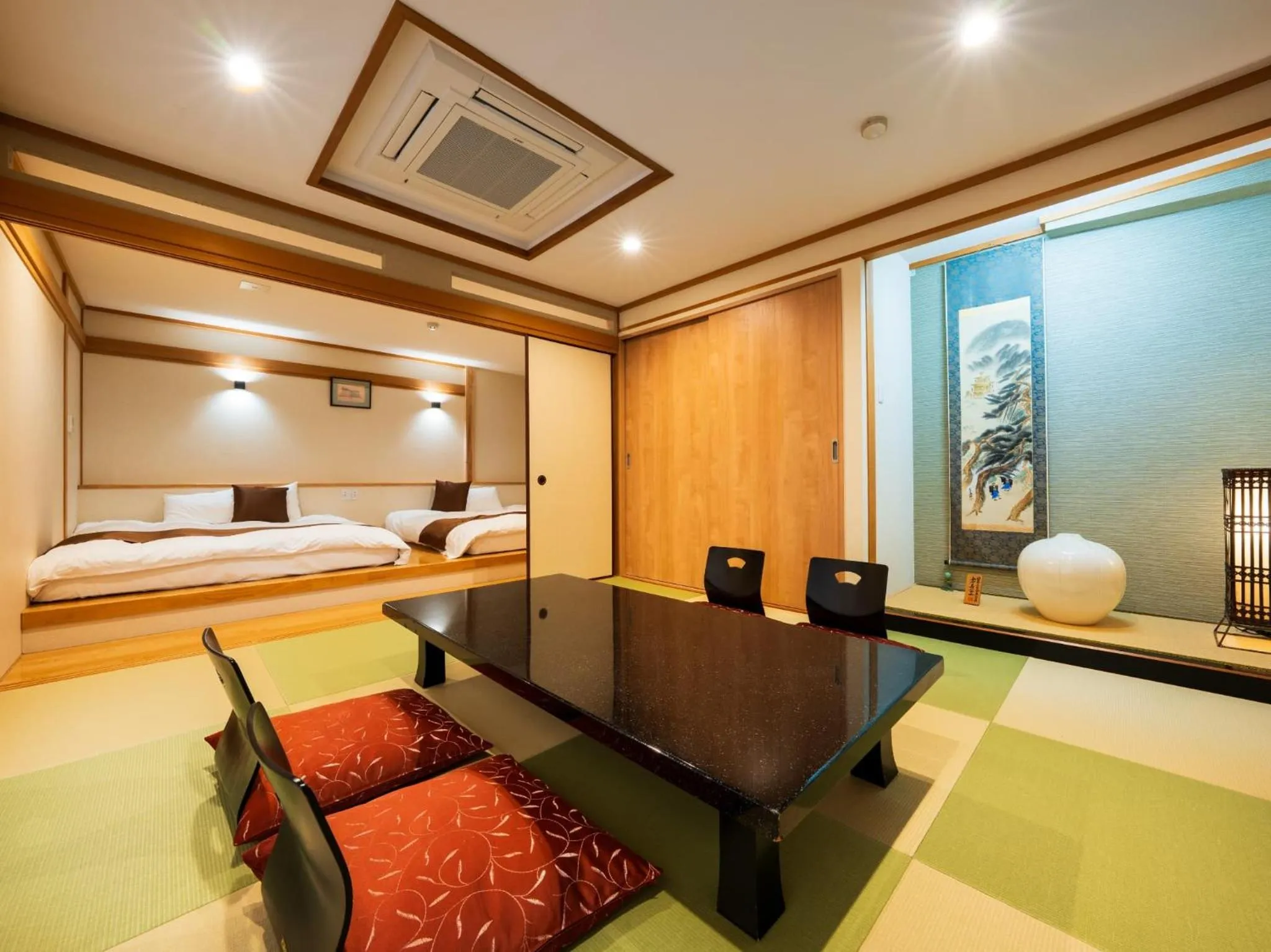 Bed in Ryochiku Bettei