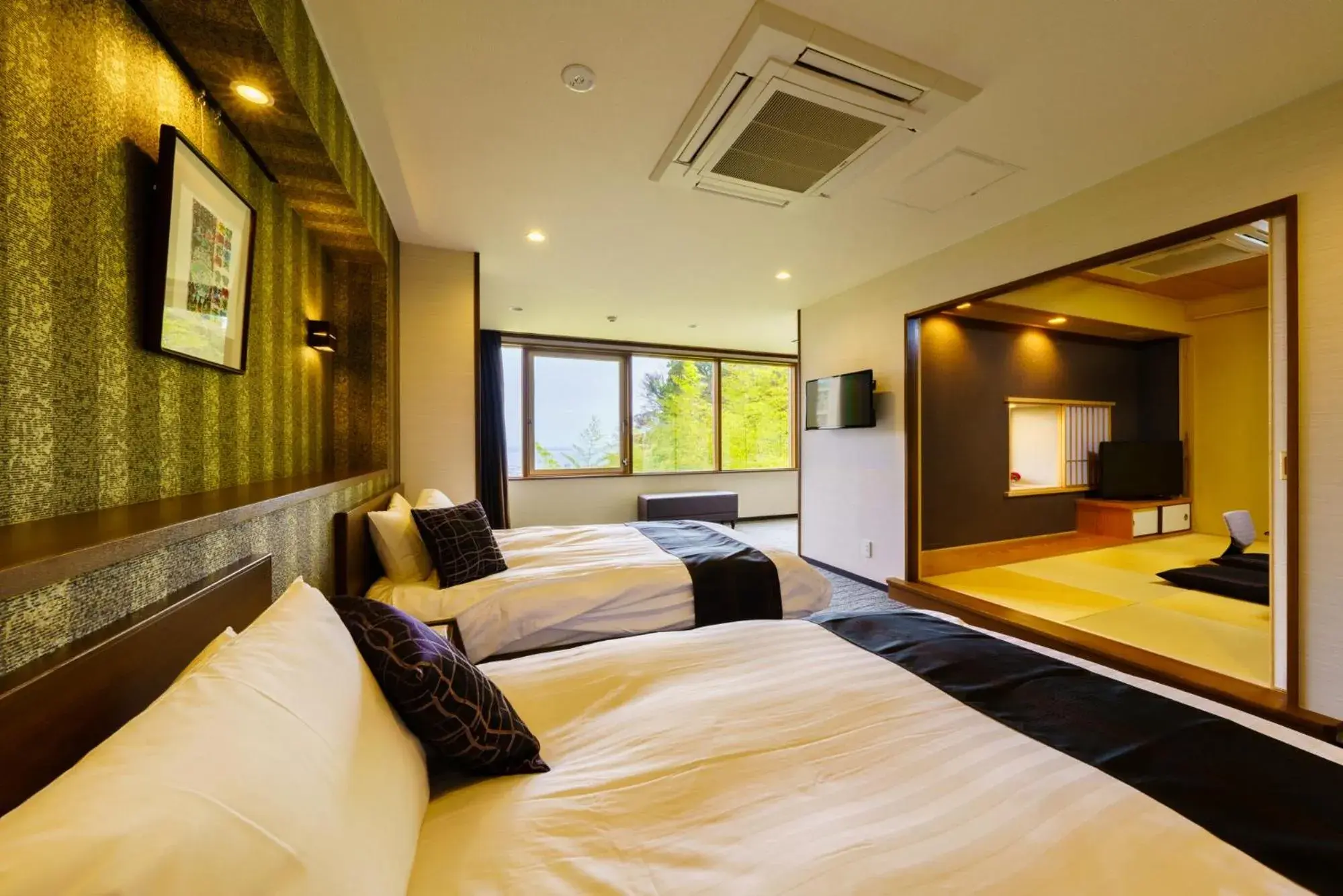 Bed in Ryochiku Bettei Bed in Ryochiku Bettei