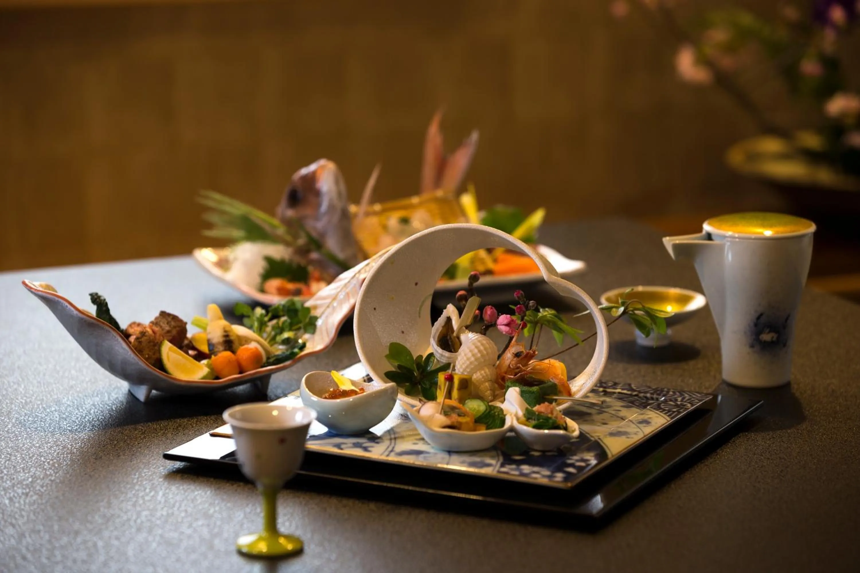 Food close-up in Ryochiku Bettei