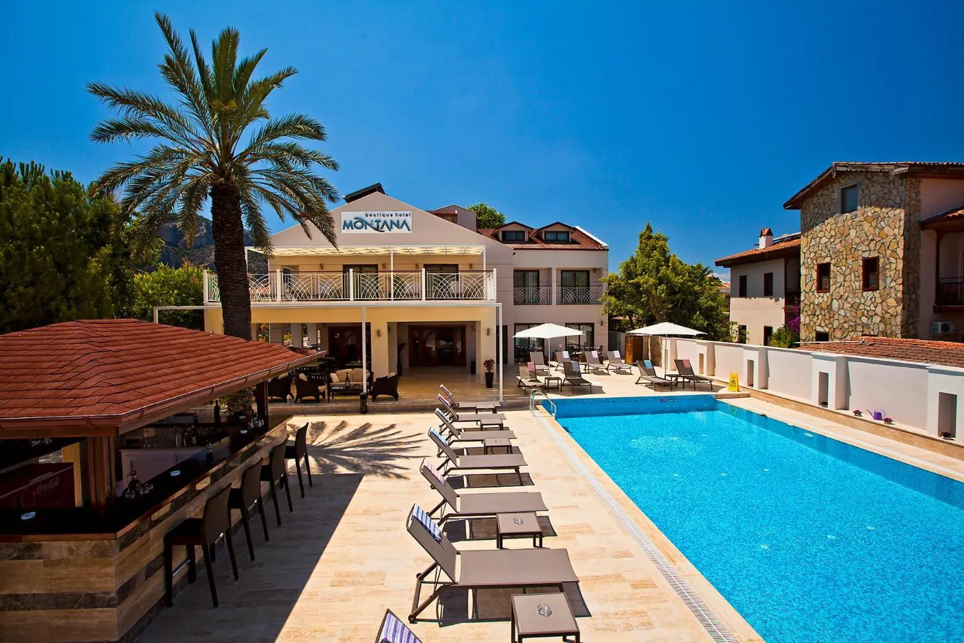 Swimming pool in Montana Hotel Swimming pool in Montana Hotel