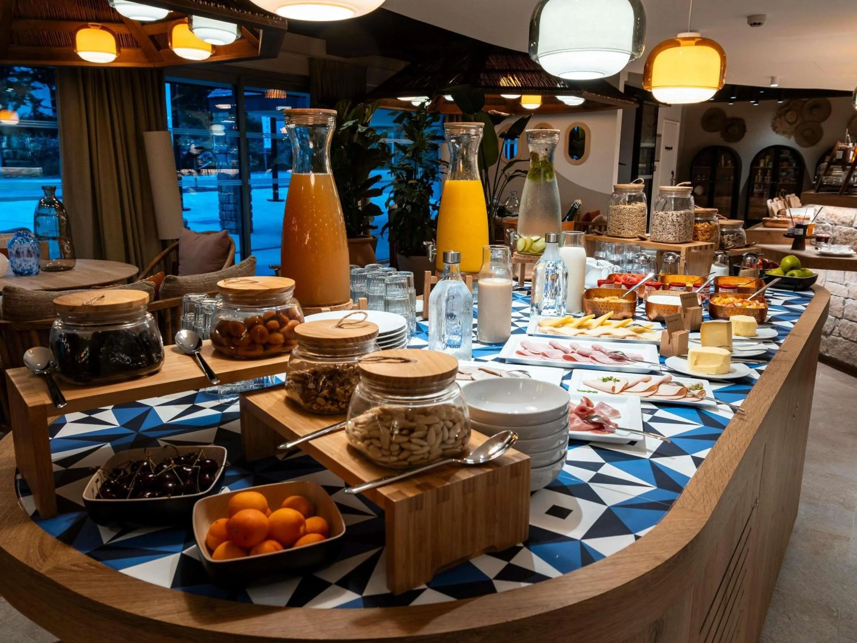 Breakfast in Mercure Quiberon Hotel