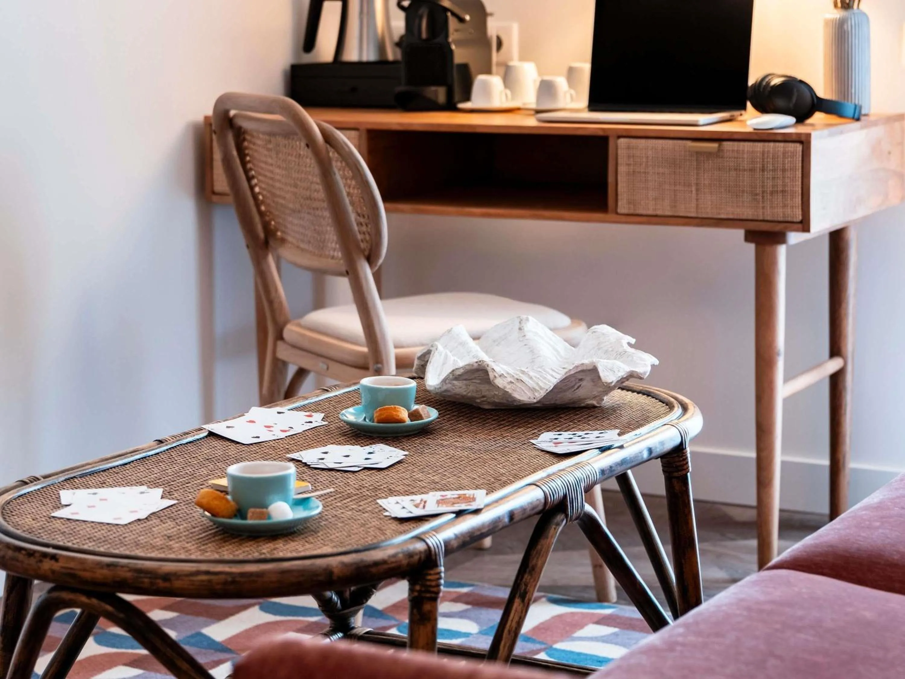 Bedroom in Mercure Quiberon Hotel
