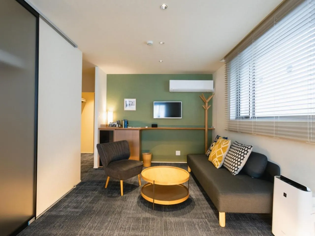 Living room in Nagi Kurashiki Hotel&Lounge