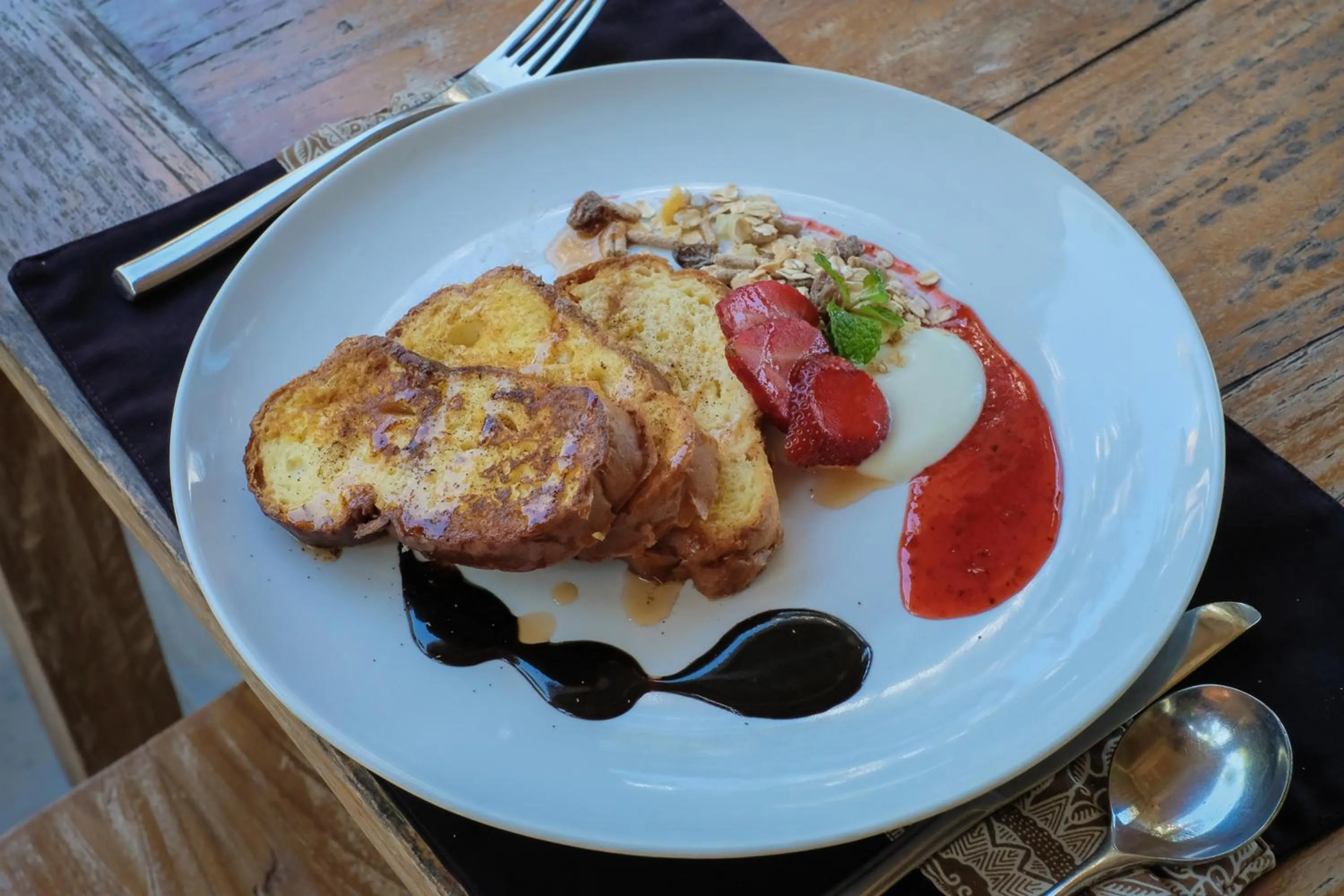 Breakfast in Pondok Sebatu Eco Lodge