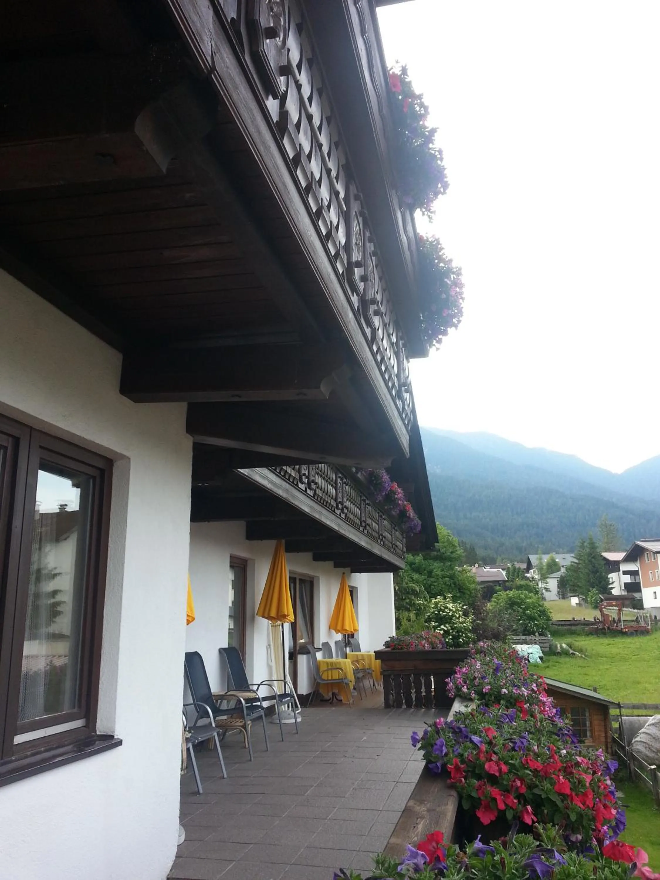 Balcony/Terrace in Hotel Garni Dietrich