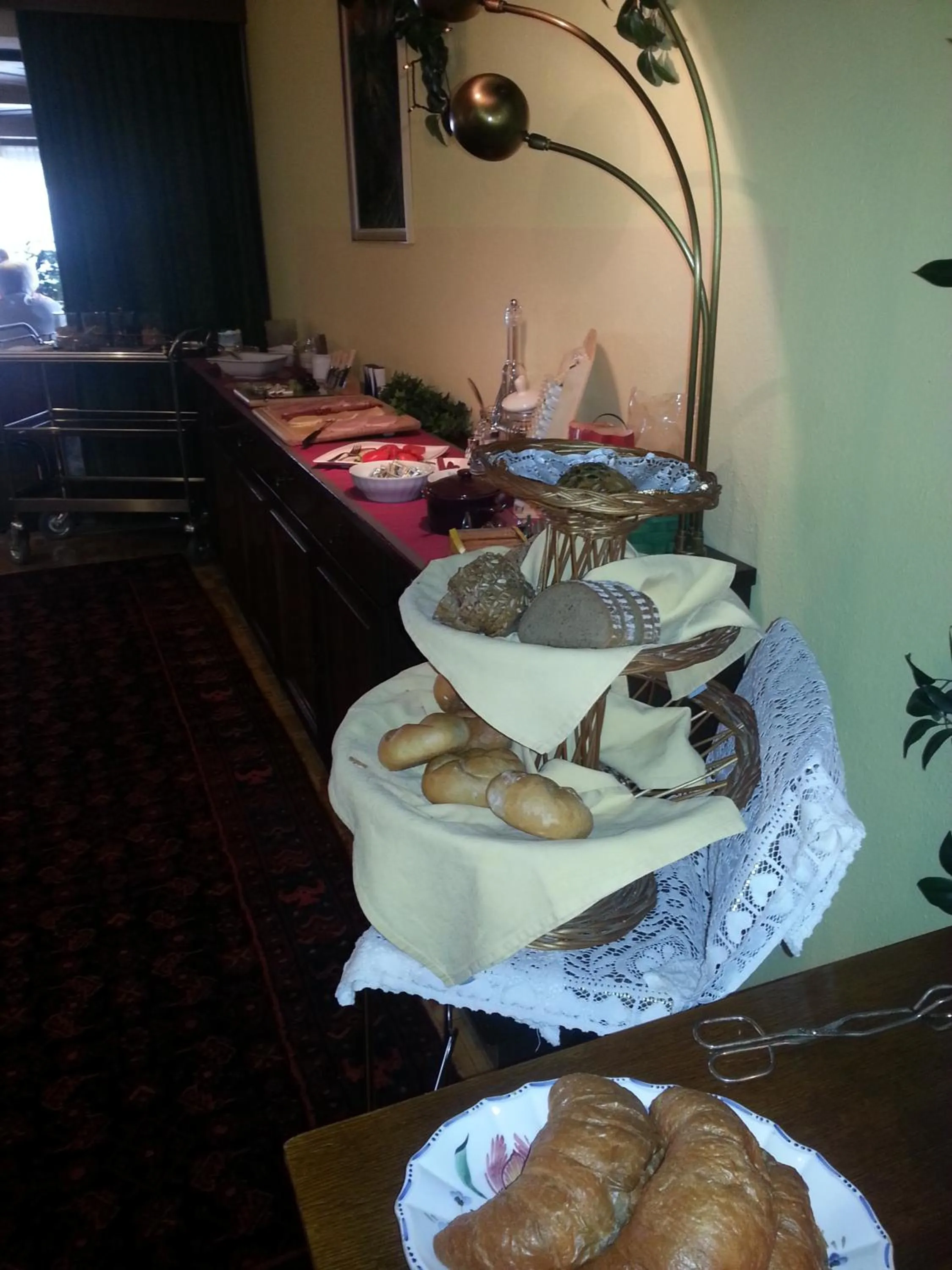 Continental breakfast in Hotel Garni Dietrich