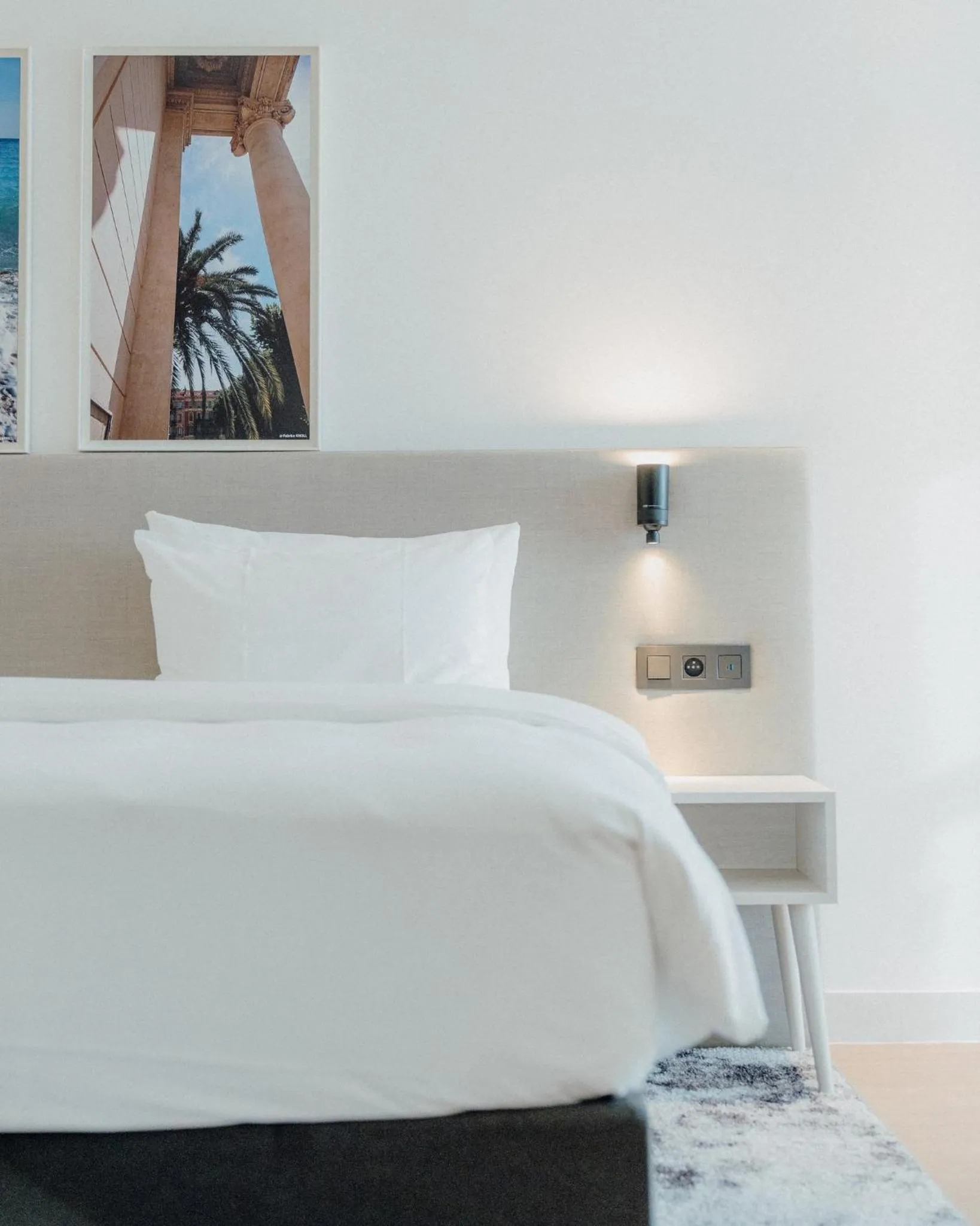 Decorative detail, Bed in Radisson Hotel Nice Airport