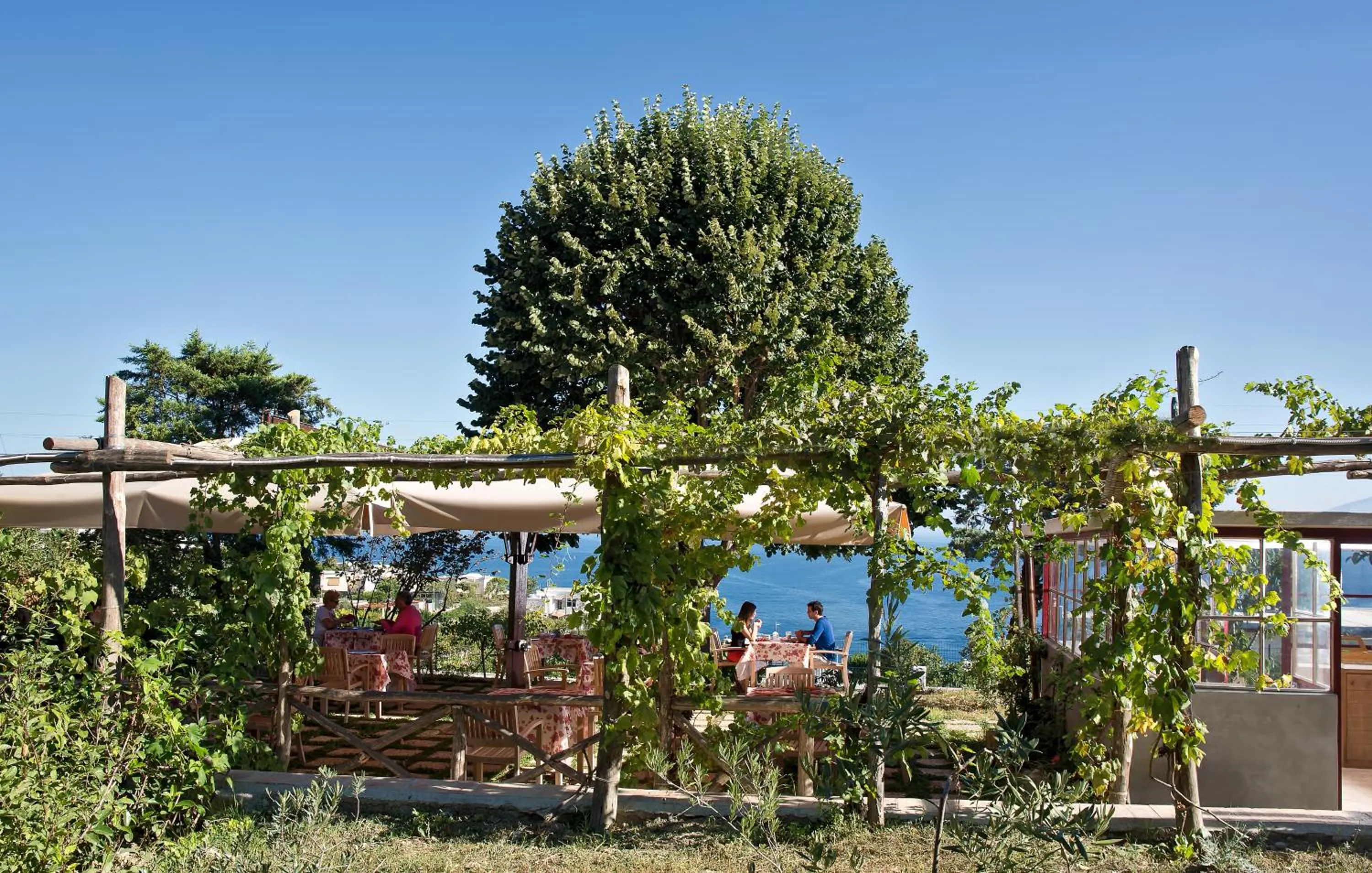 Restaurant/places to eat in Capri Wine Hotel
