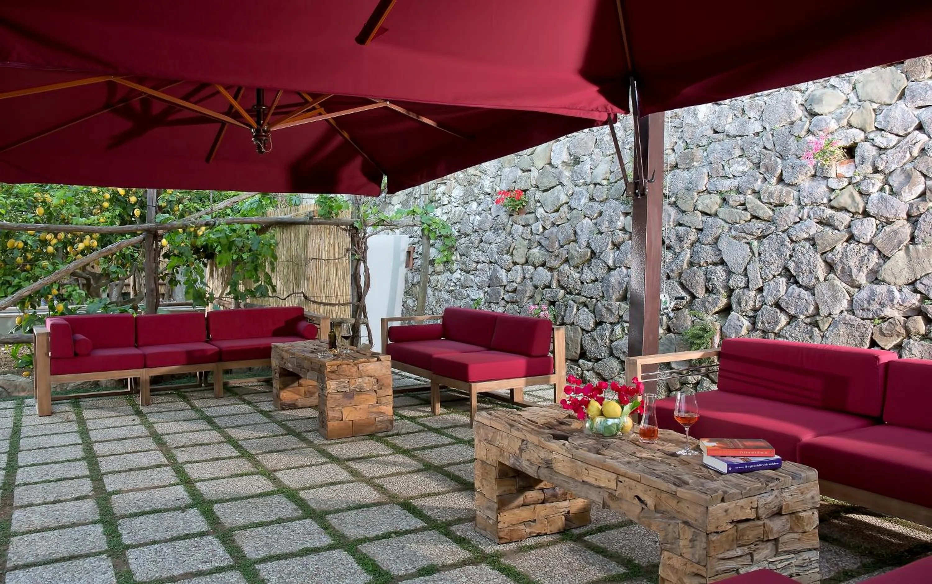 Balcony/Terrace in Capri Wine Hotel
