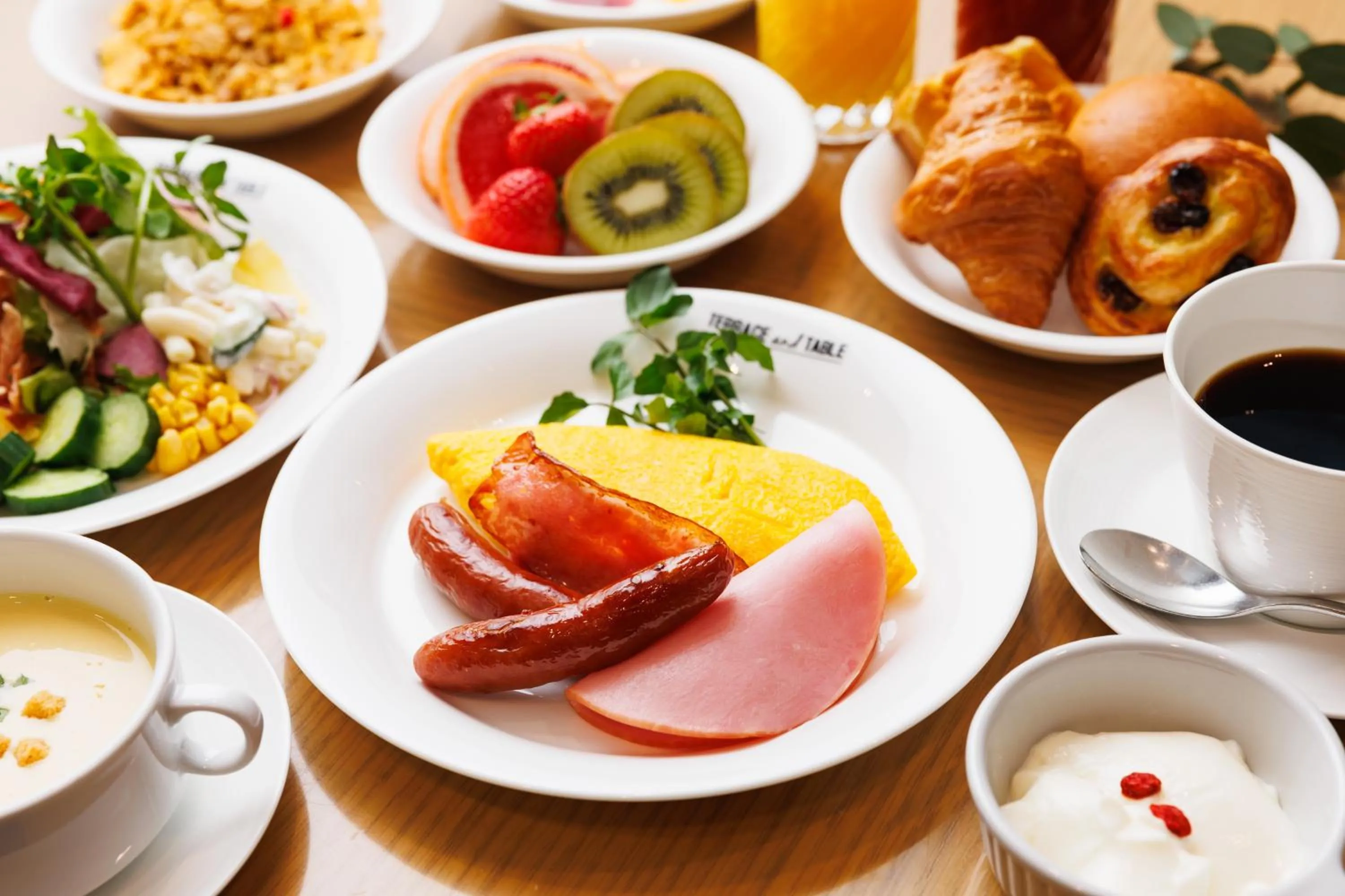 Breakfast in Hotel Metropolitan Kawasaki