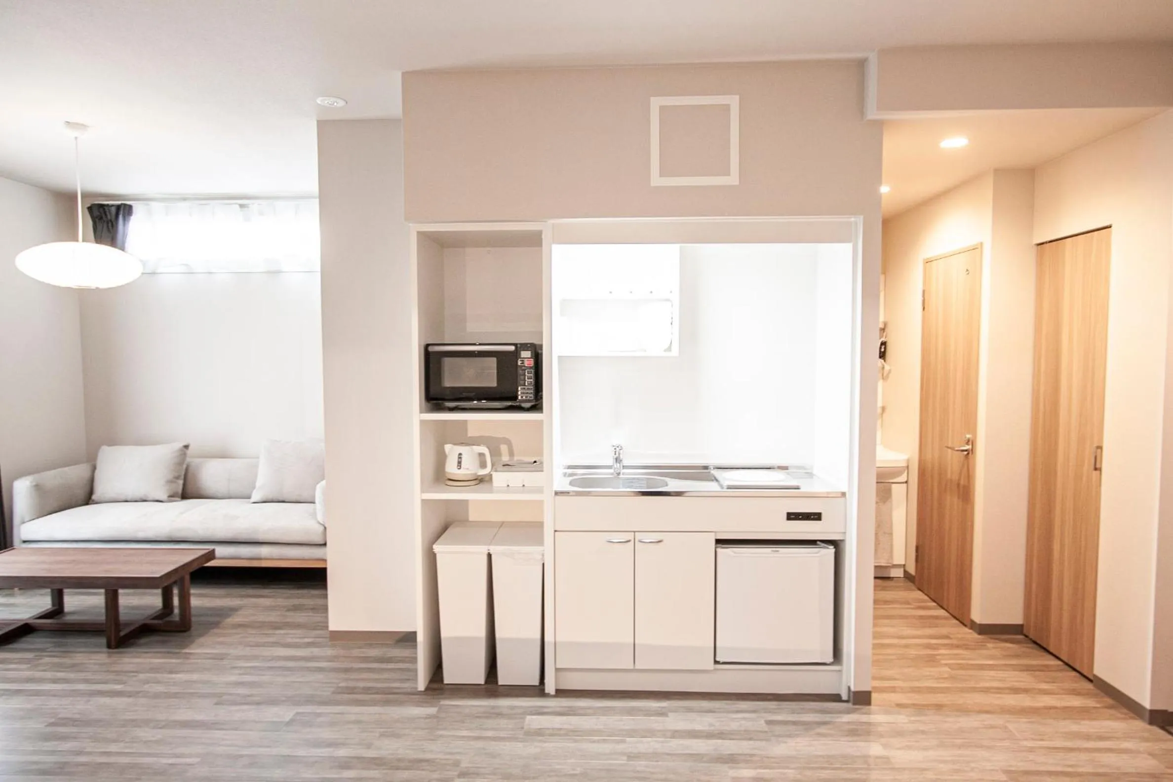 Kitchen or kitchenette in UCHI Living stay Odori 11