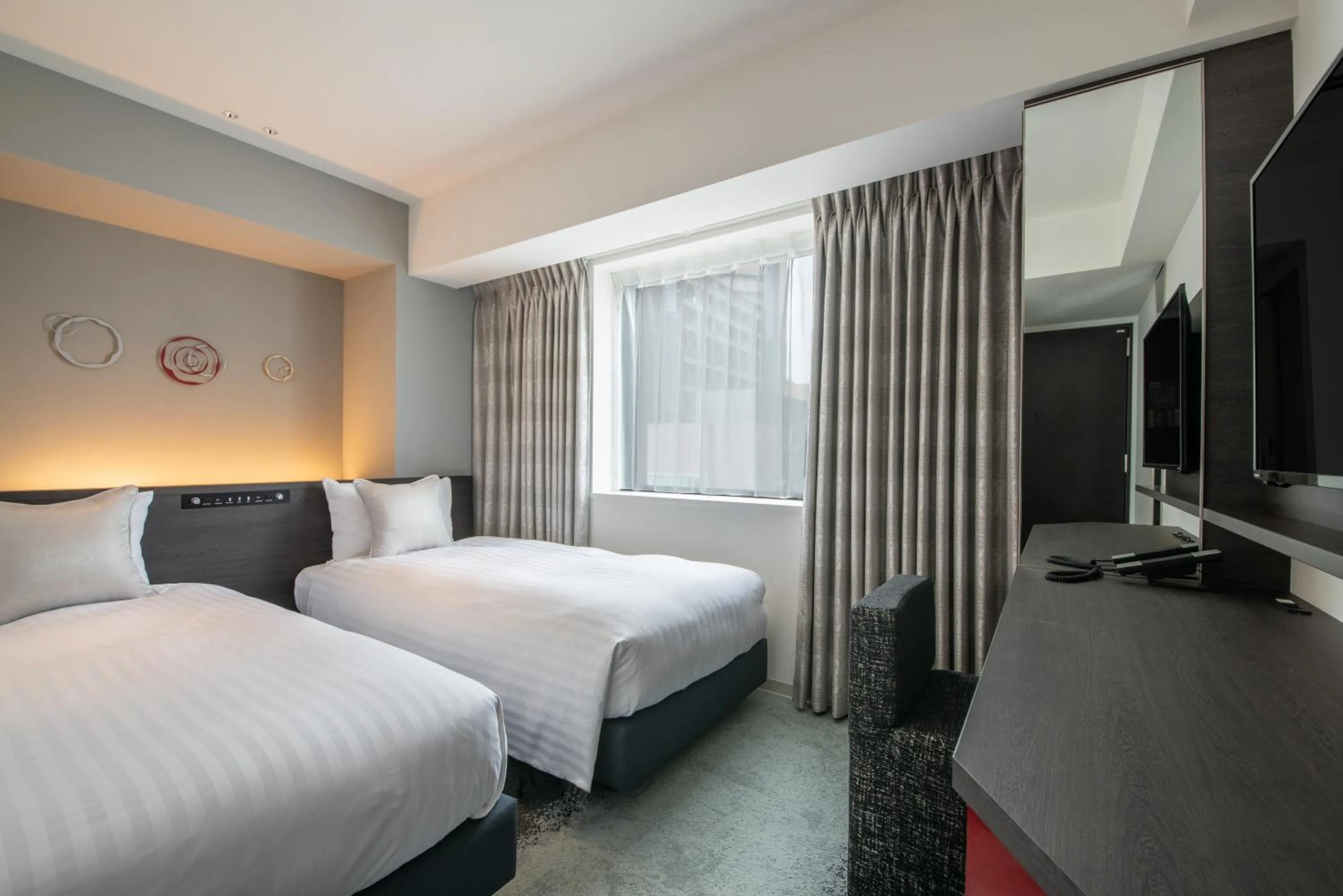 Bed in Hotel Vista Tokyo Tsukiji