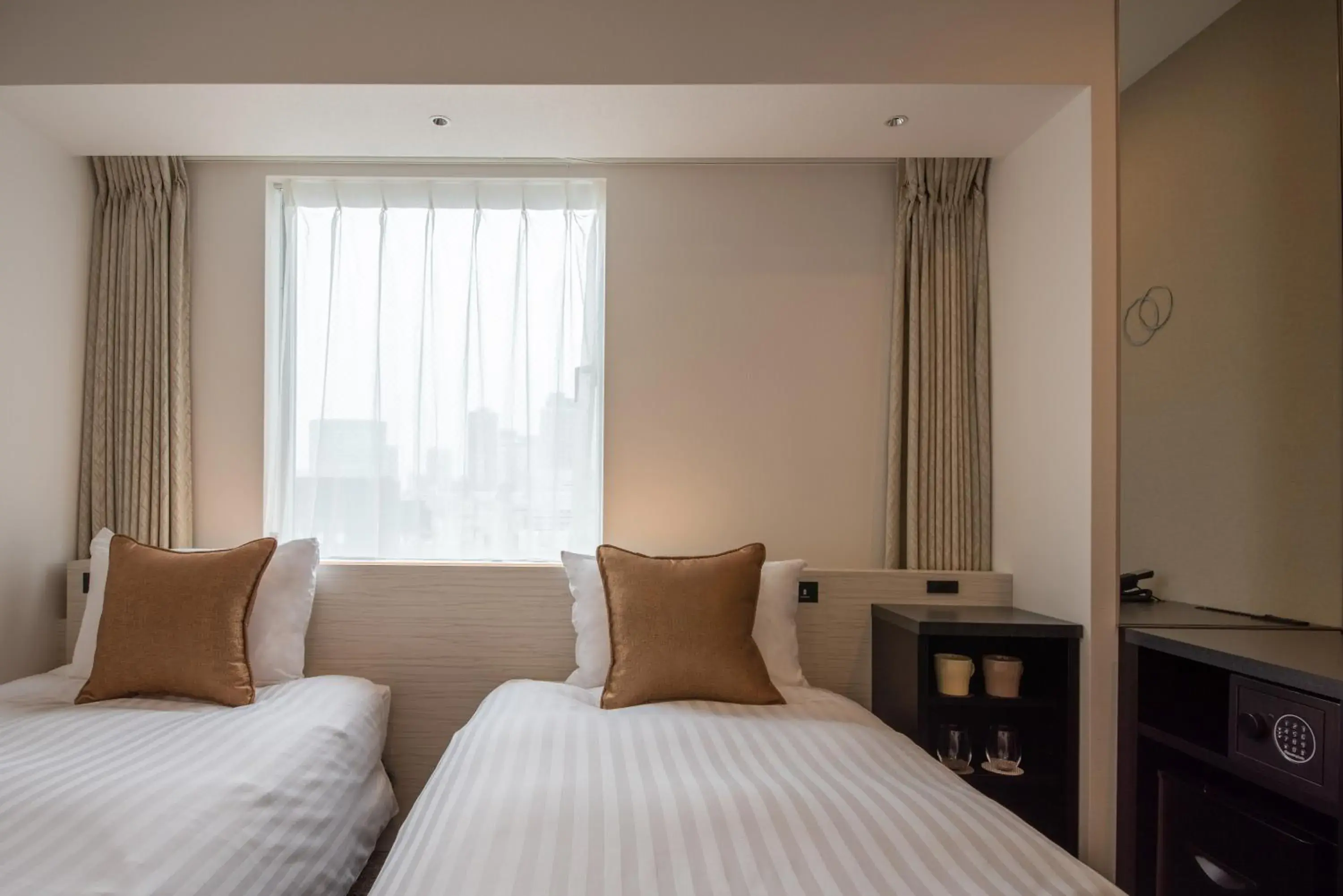 Bed in Hotel Vista Tokyo Tsukiji Bed in Hotel Vista Tokyo Tsukiji