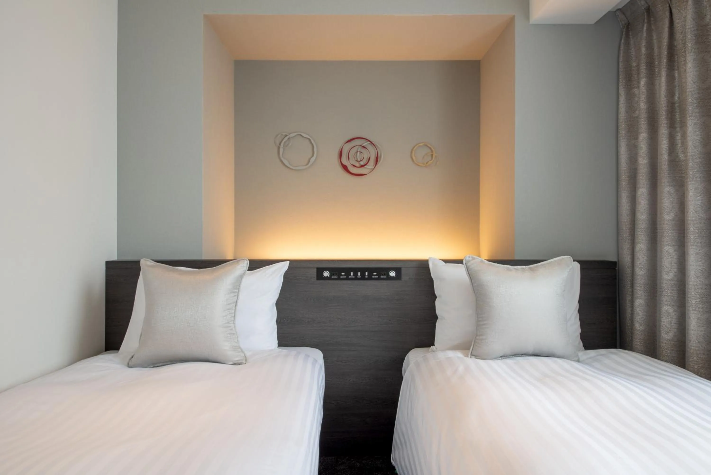 Bed in Hotel Vista Tokyo Tsukiji