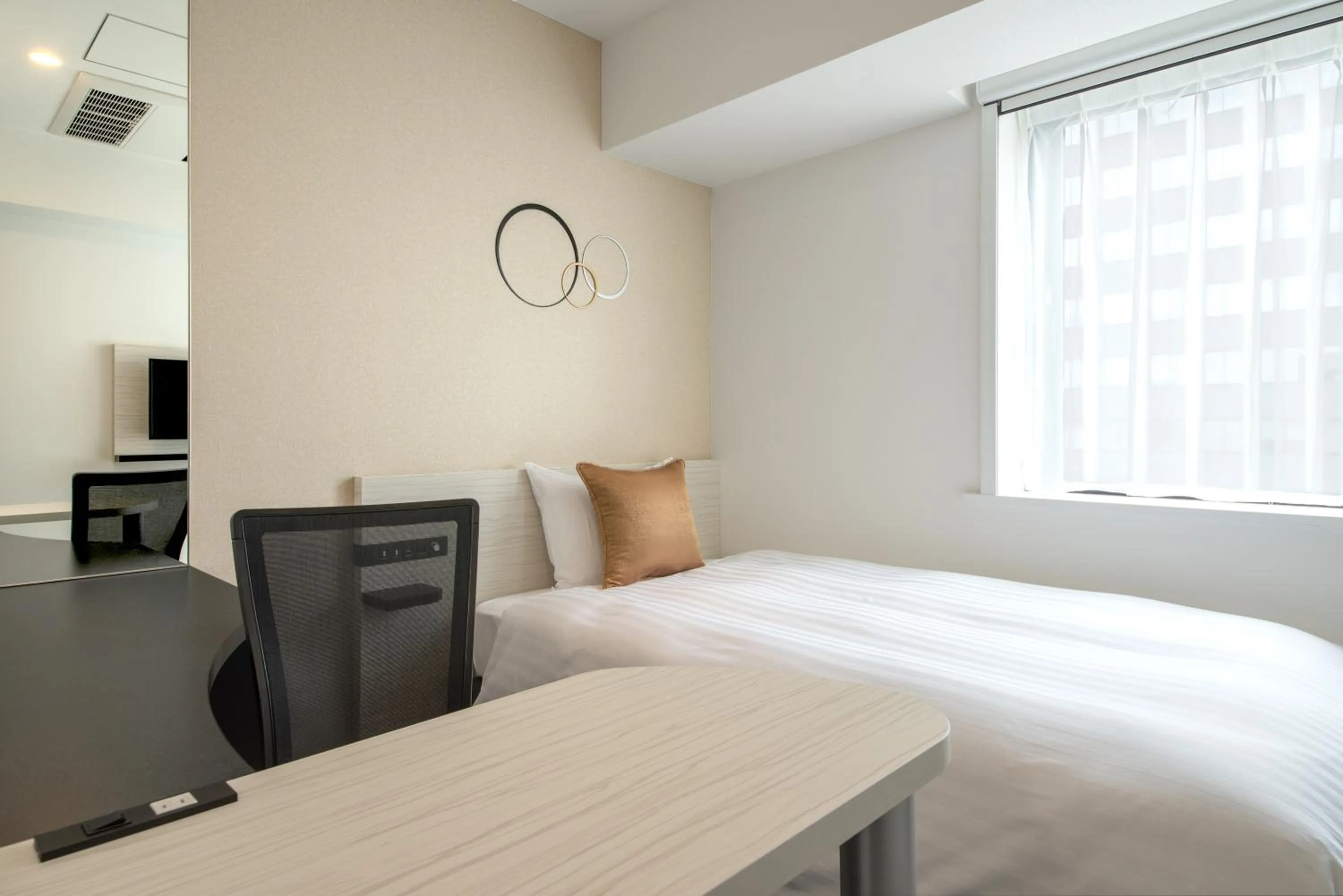 Bed in Hotel Vista Tokyo Tsukiji