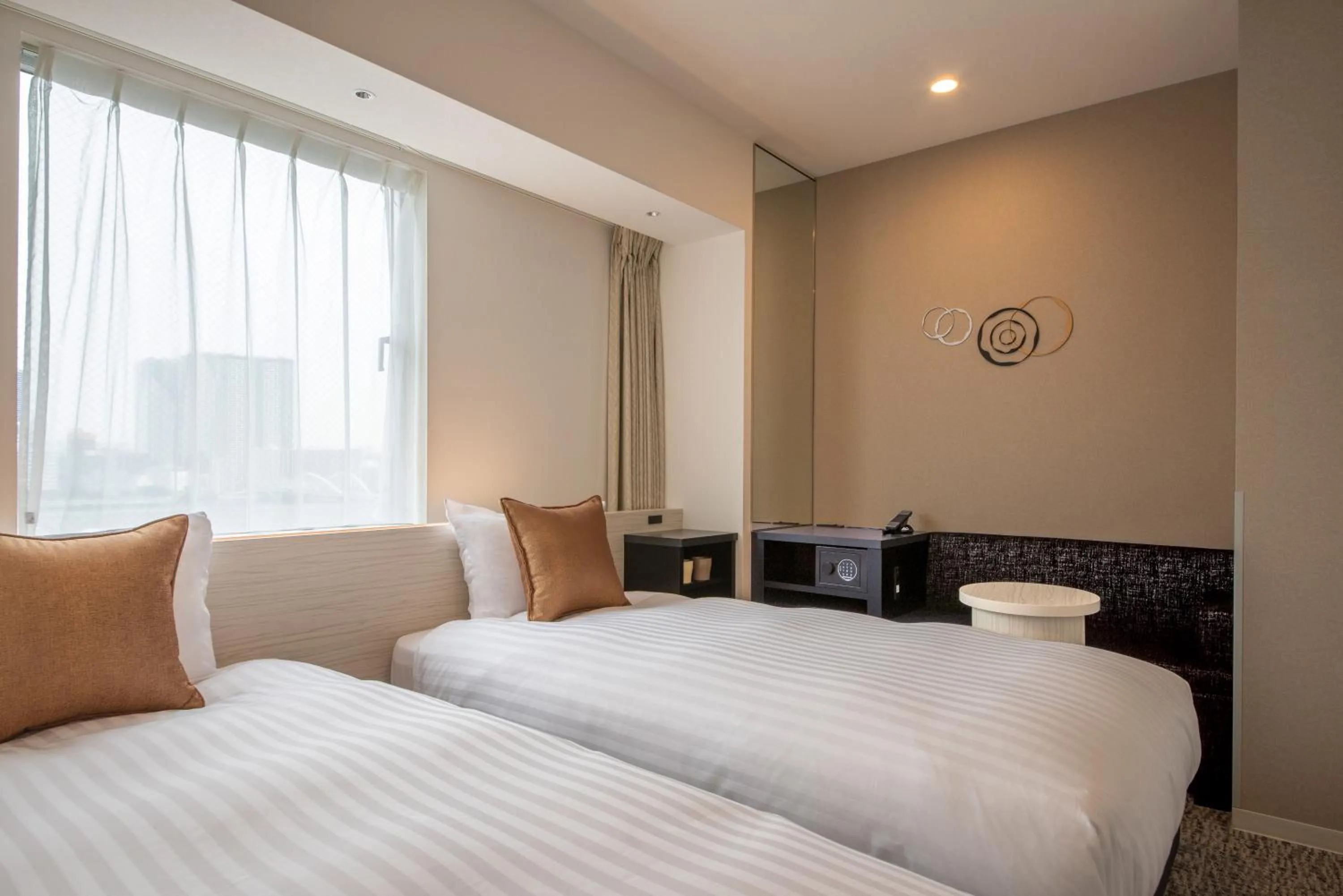 Bed in Hotel Vista Tokyo Tsukiji