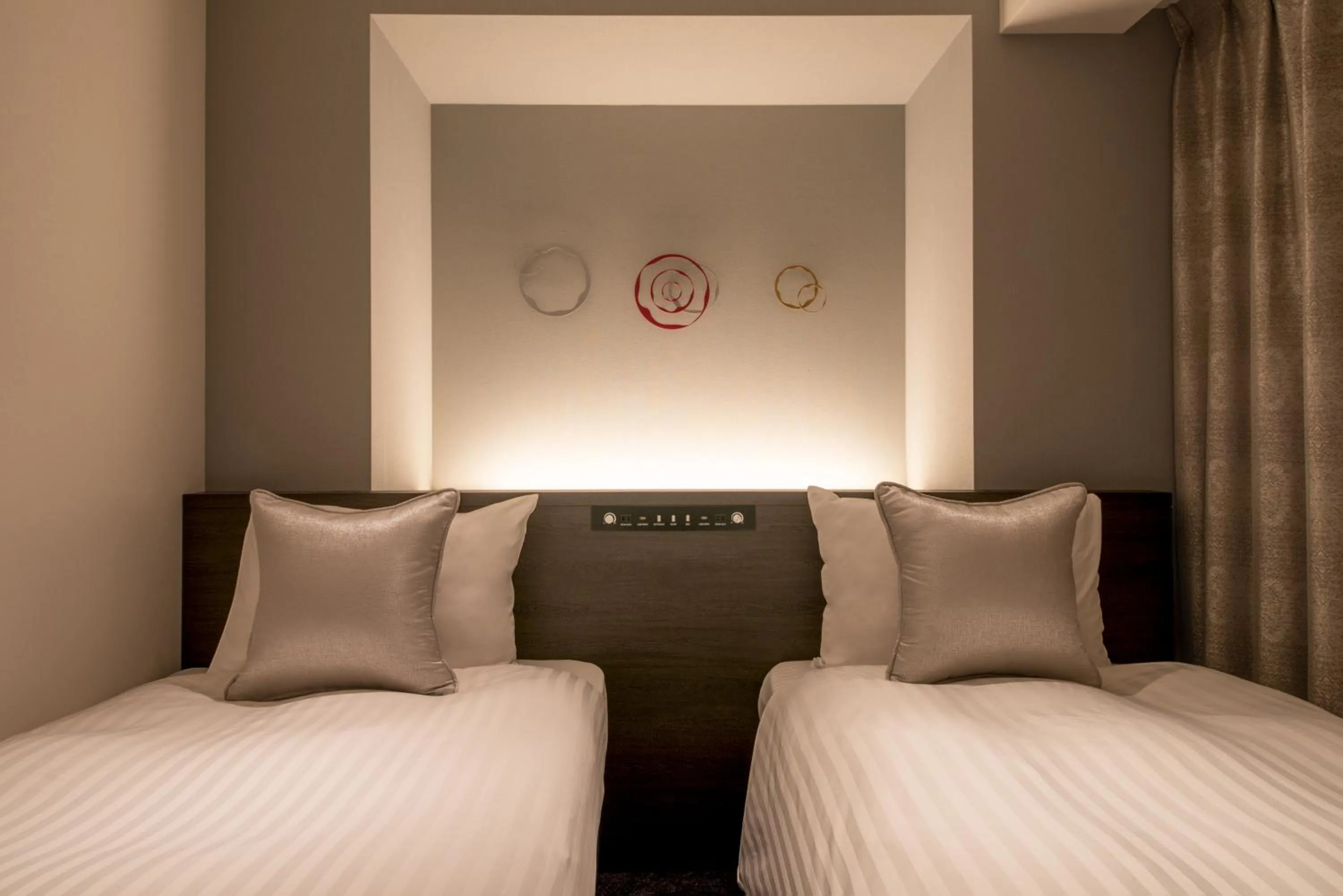 Bed in Hotel Vista Tokyo Tsukiji