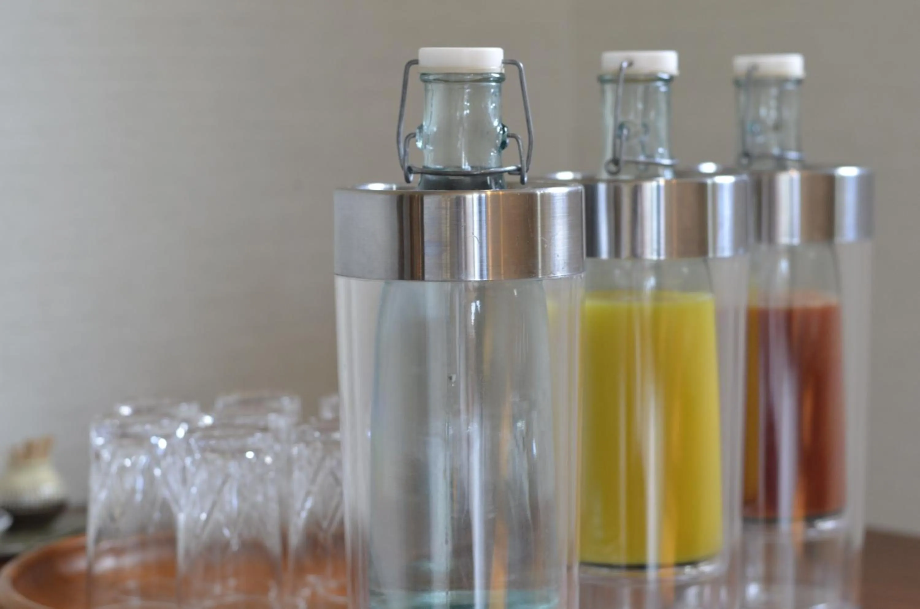 Non alcoholic drinks in Yufuin Tsuru no Yu