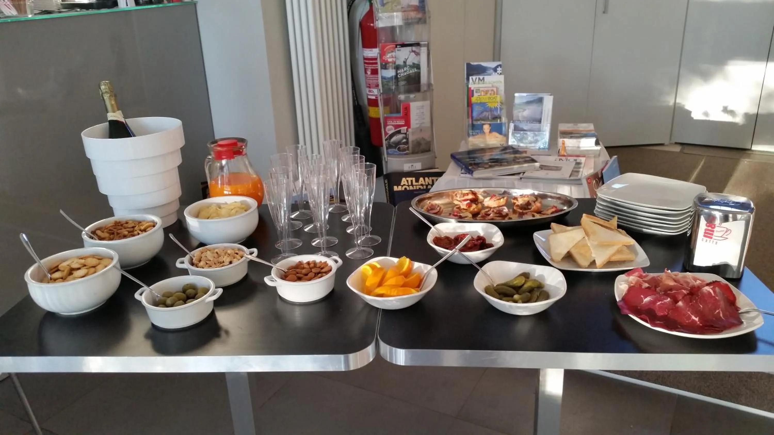 Food in HLL Hotel Lungolago Lecco-Como Lake