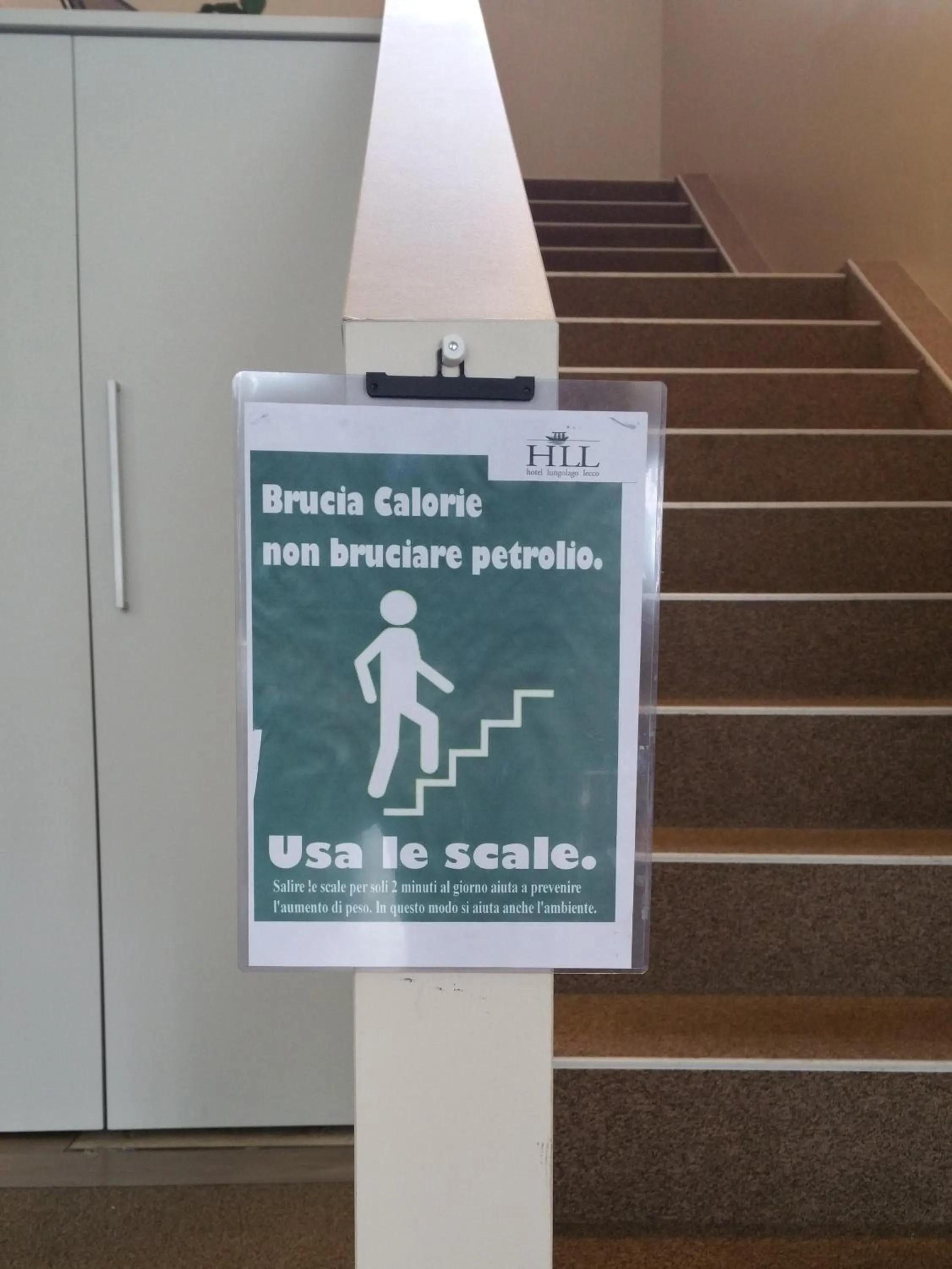 Decorative detail in HLL Hotel Lungolago Lecco-Como Lake