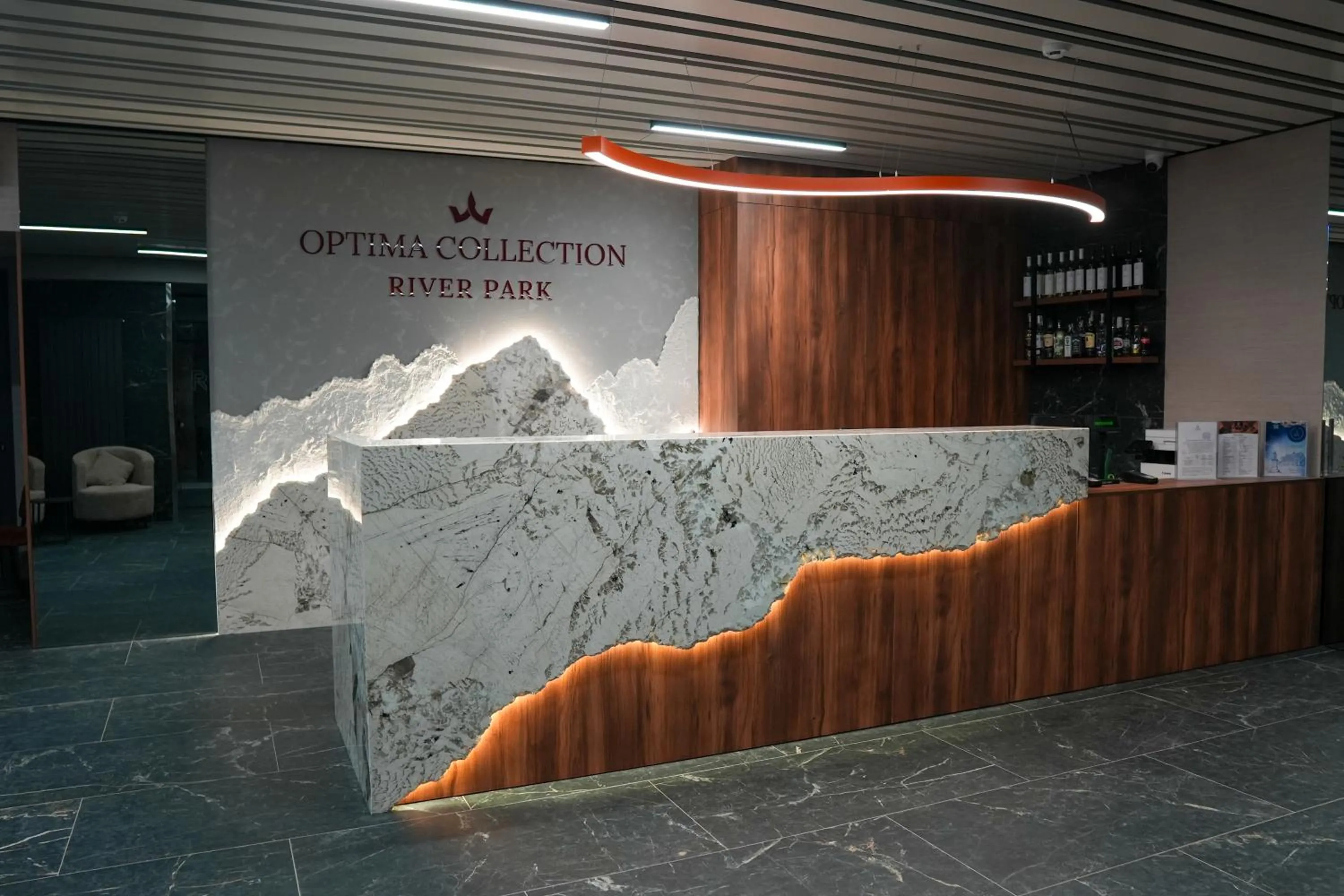 Property logo or sign in Optima Collection River Park