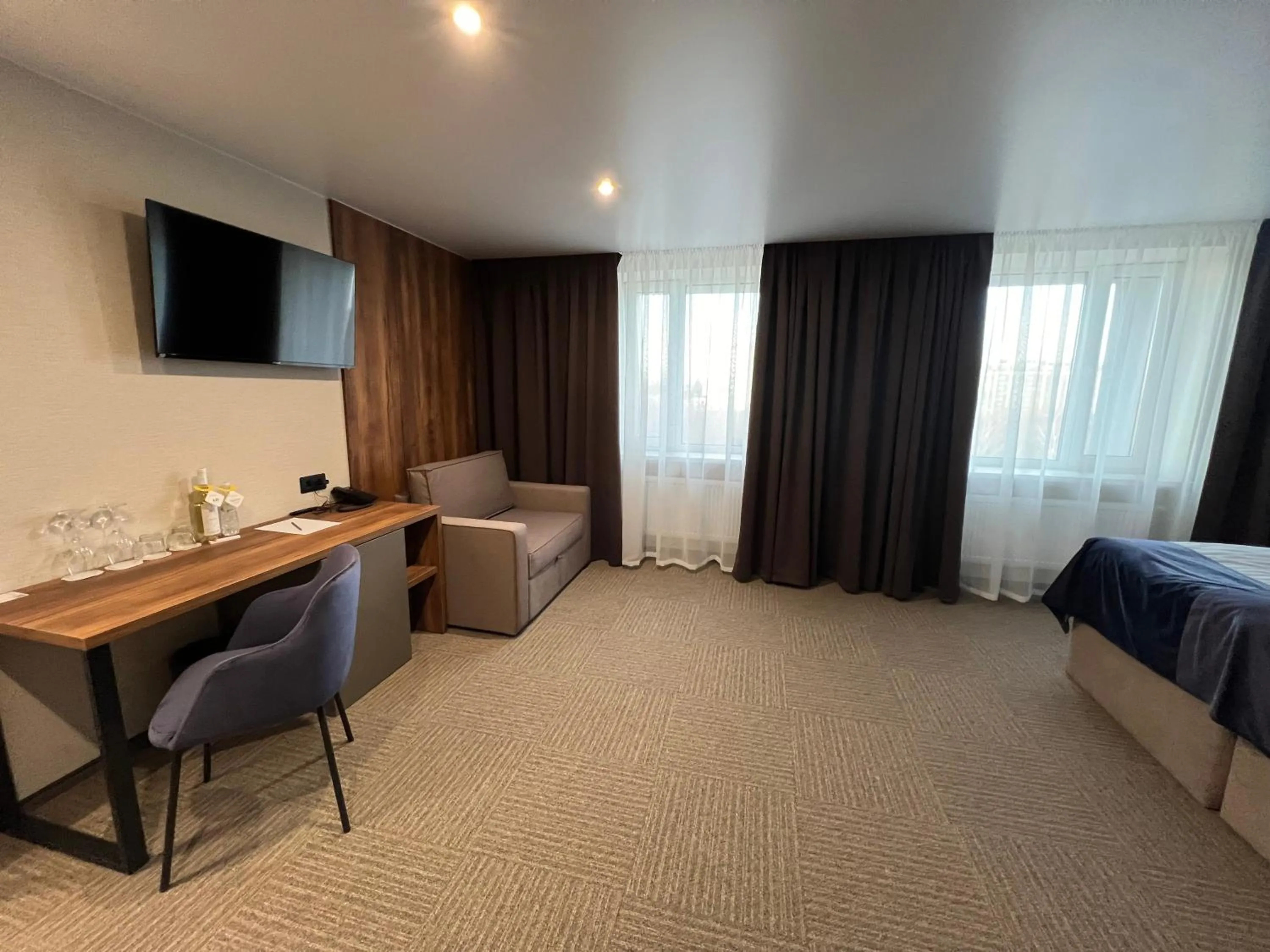 Living room, Bed in Optima Collection River Park