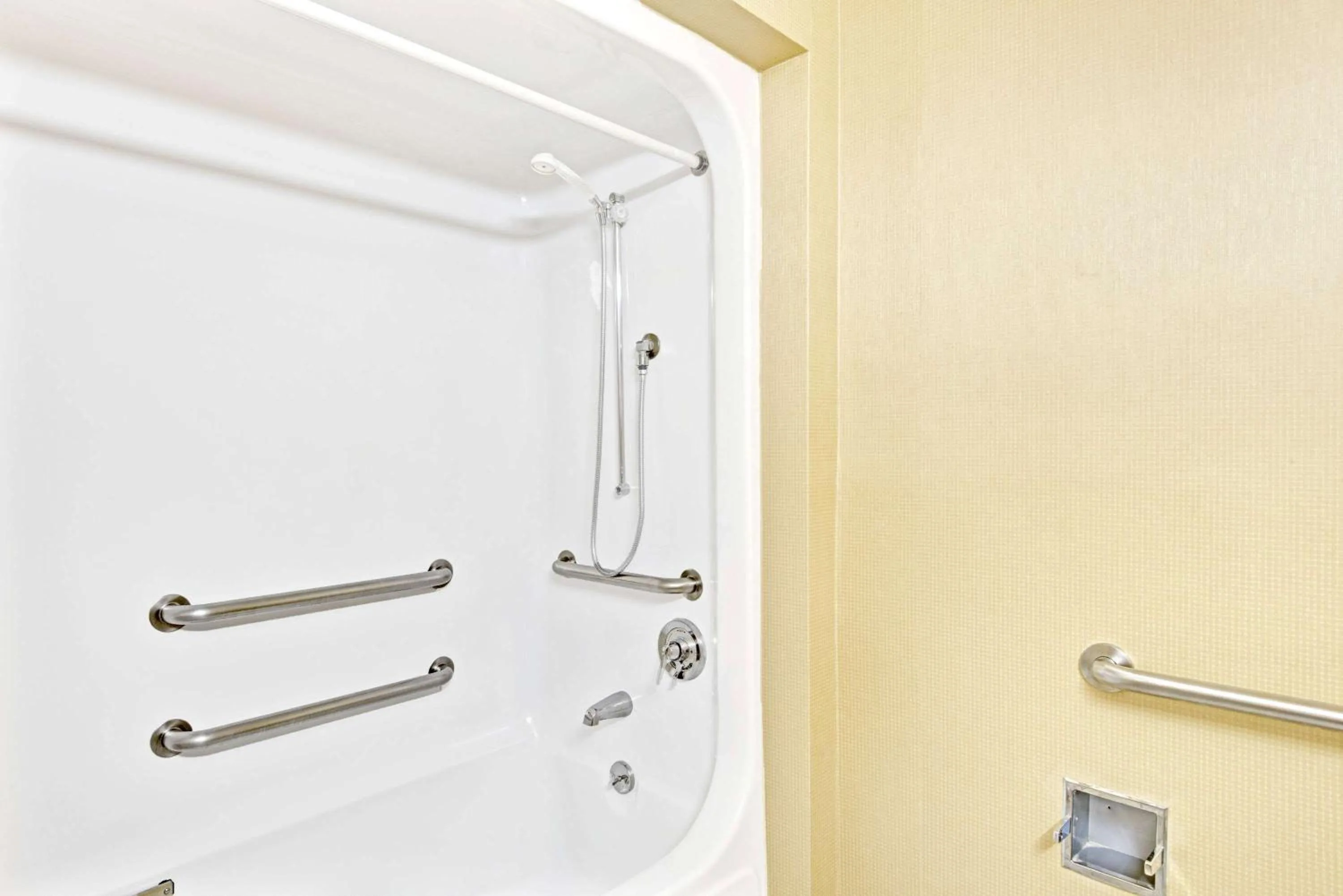 Bathroom in Super 8 by Wyndham Brockton