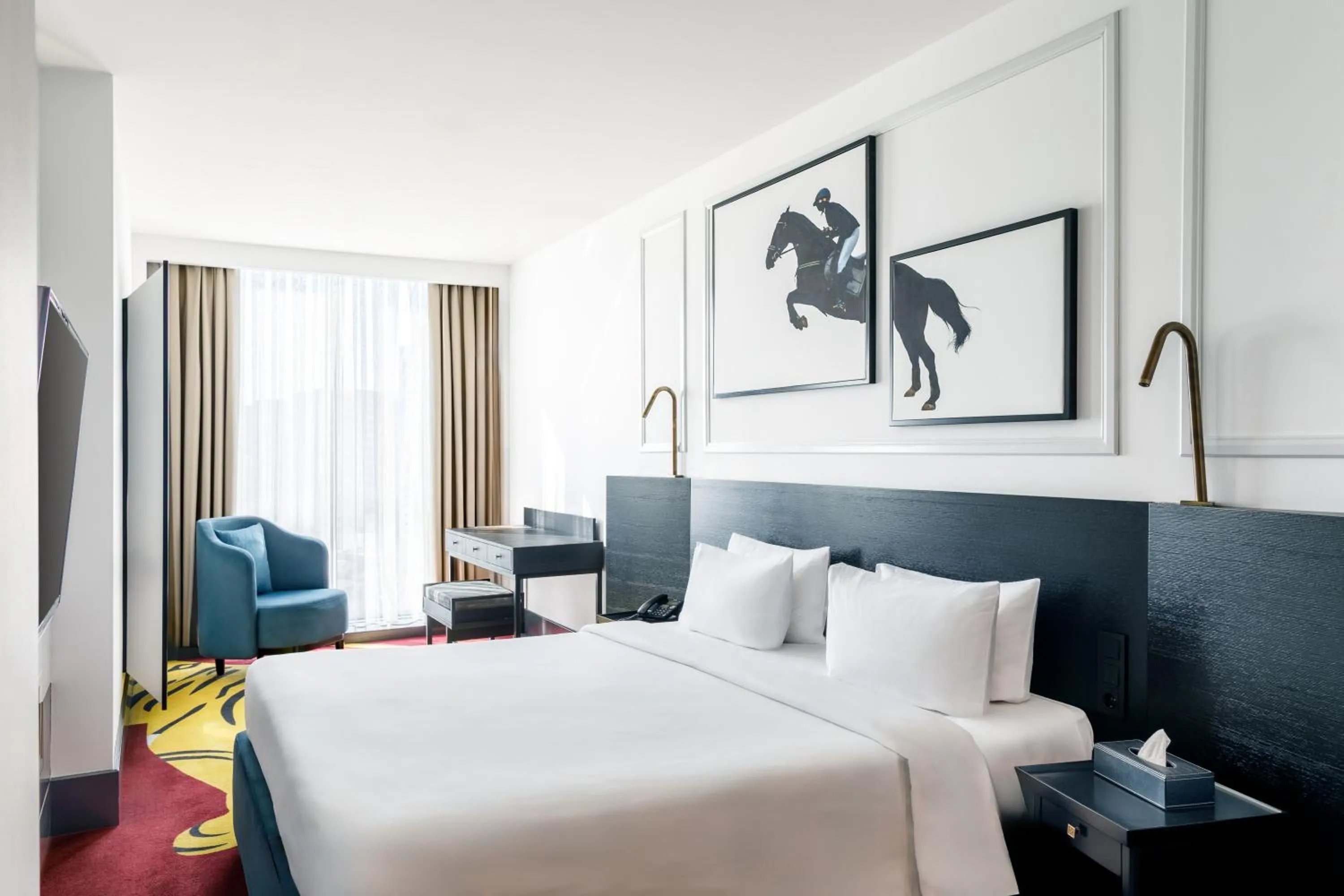 Bed in Mercure Baku City