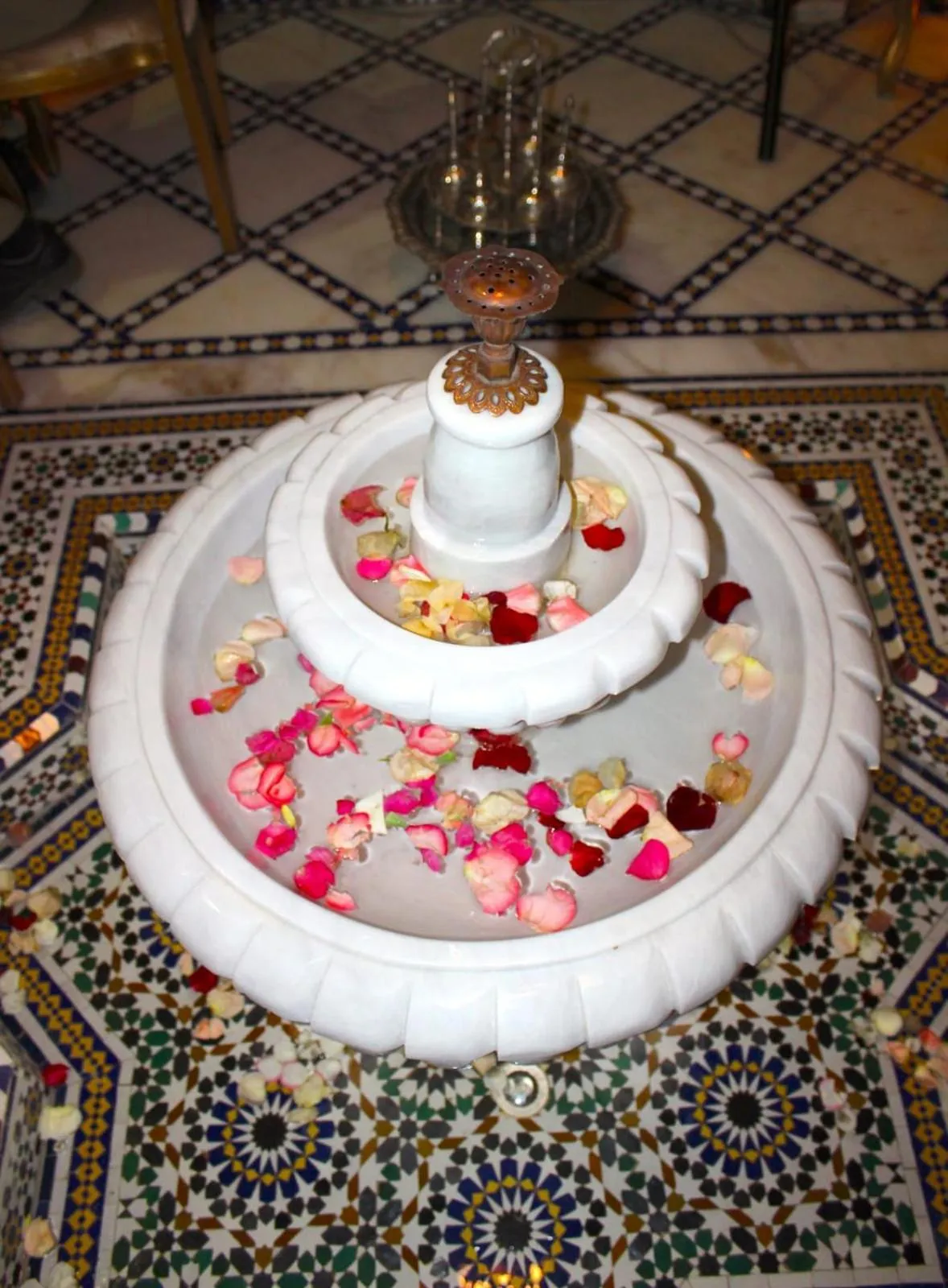 Decorative detail in Riad Sidrat Fes