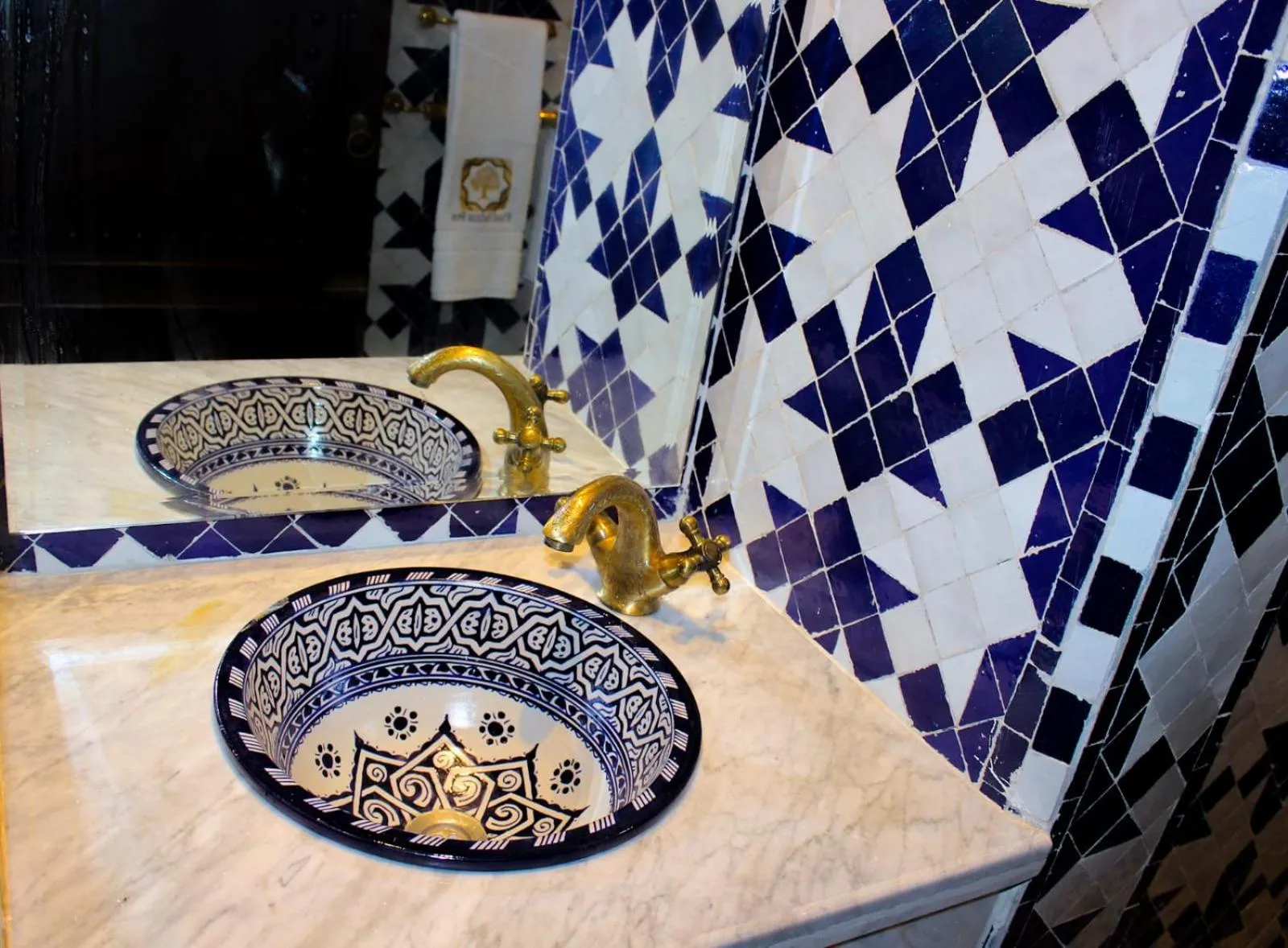 Bathroom in Riad Sidrat Fes