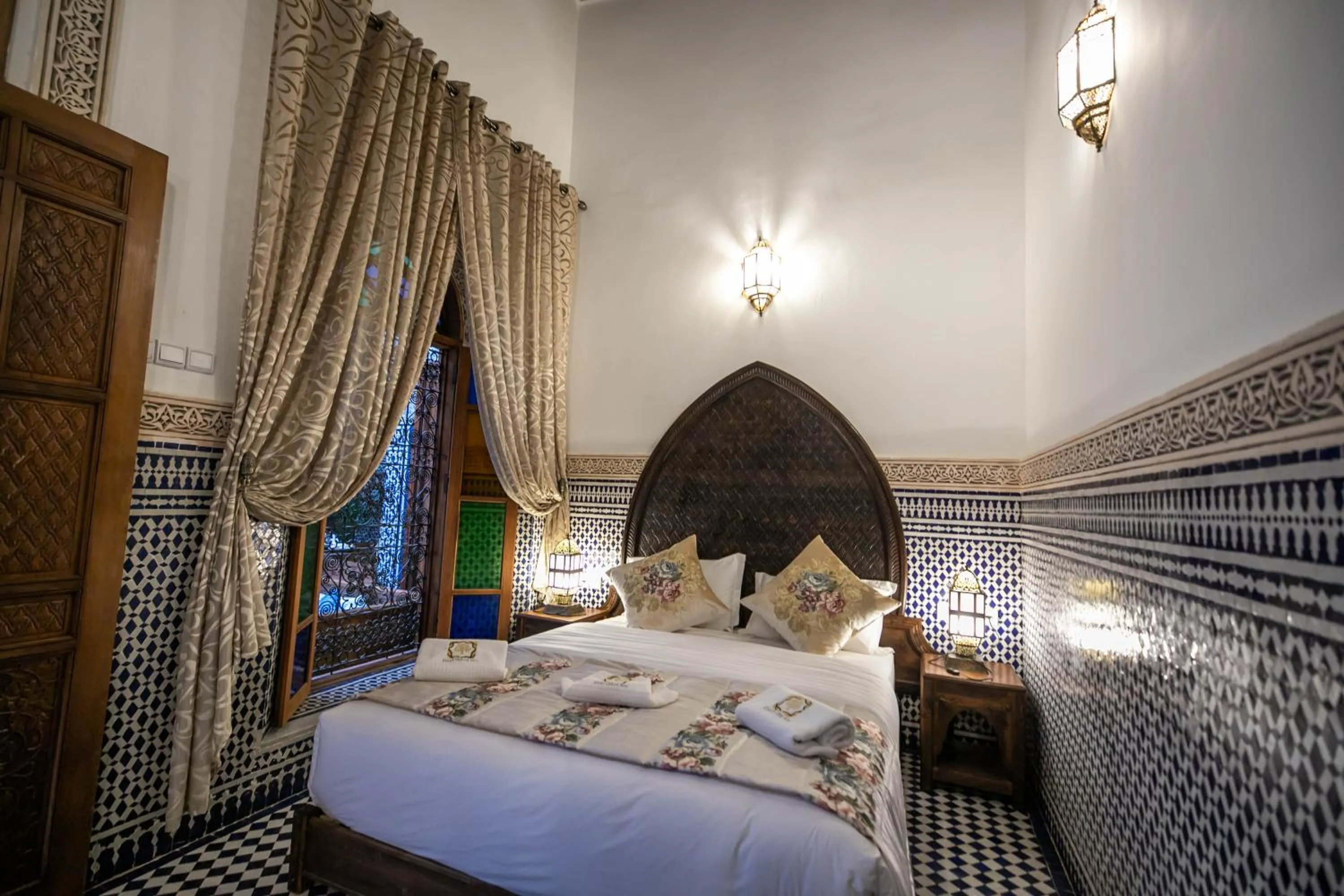 Bedroom, Bed in Riad Sidrat Fes