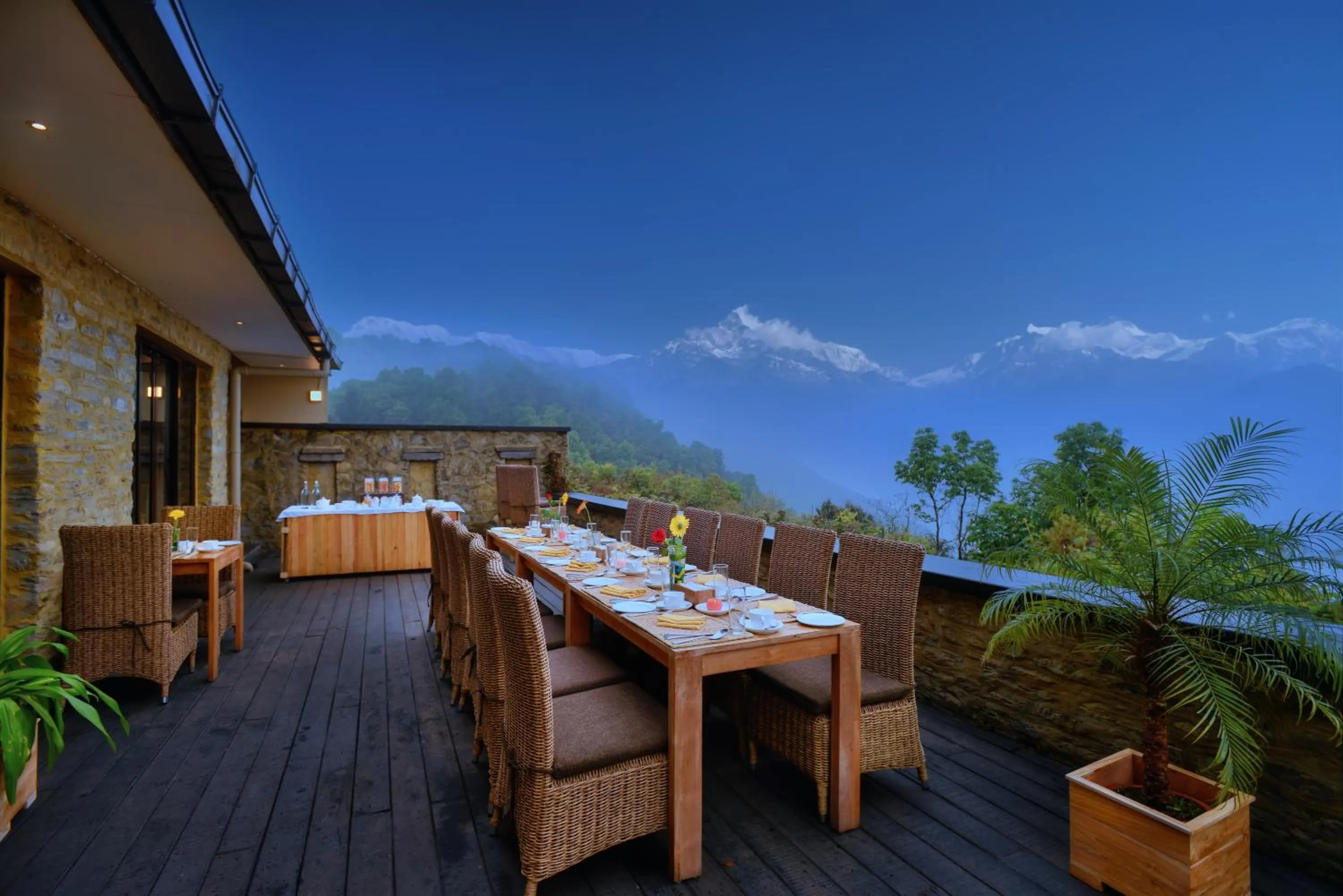 Restaurant/places to eat in Sarangkot Mountain Lodge