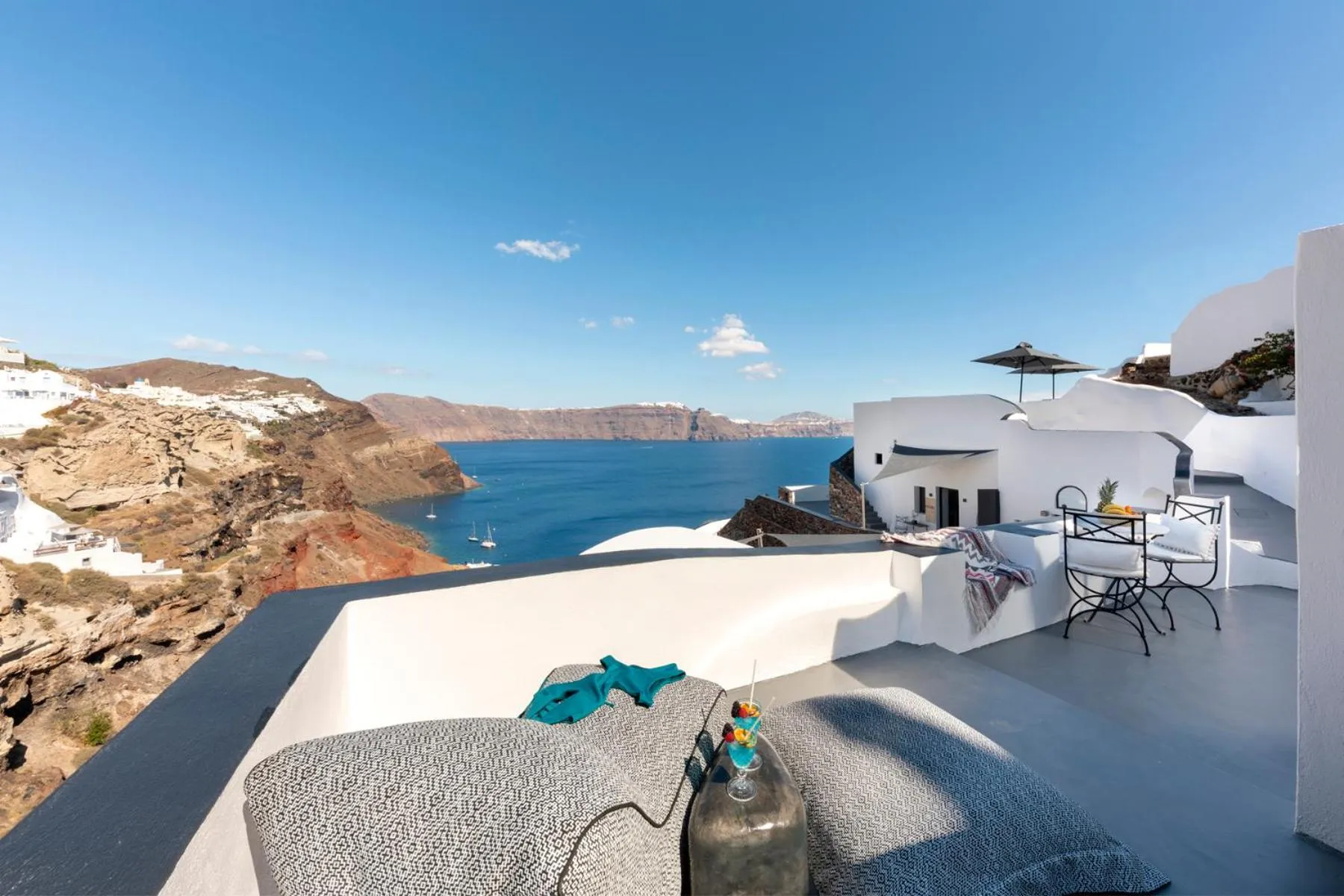 View (from property/room) in Pearl of Caldera Oia - Boutique Hotel by Pearl Hotel Collection