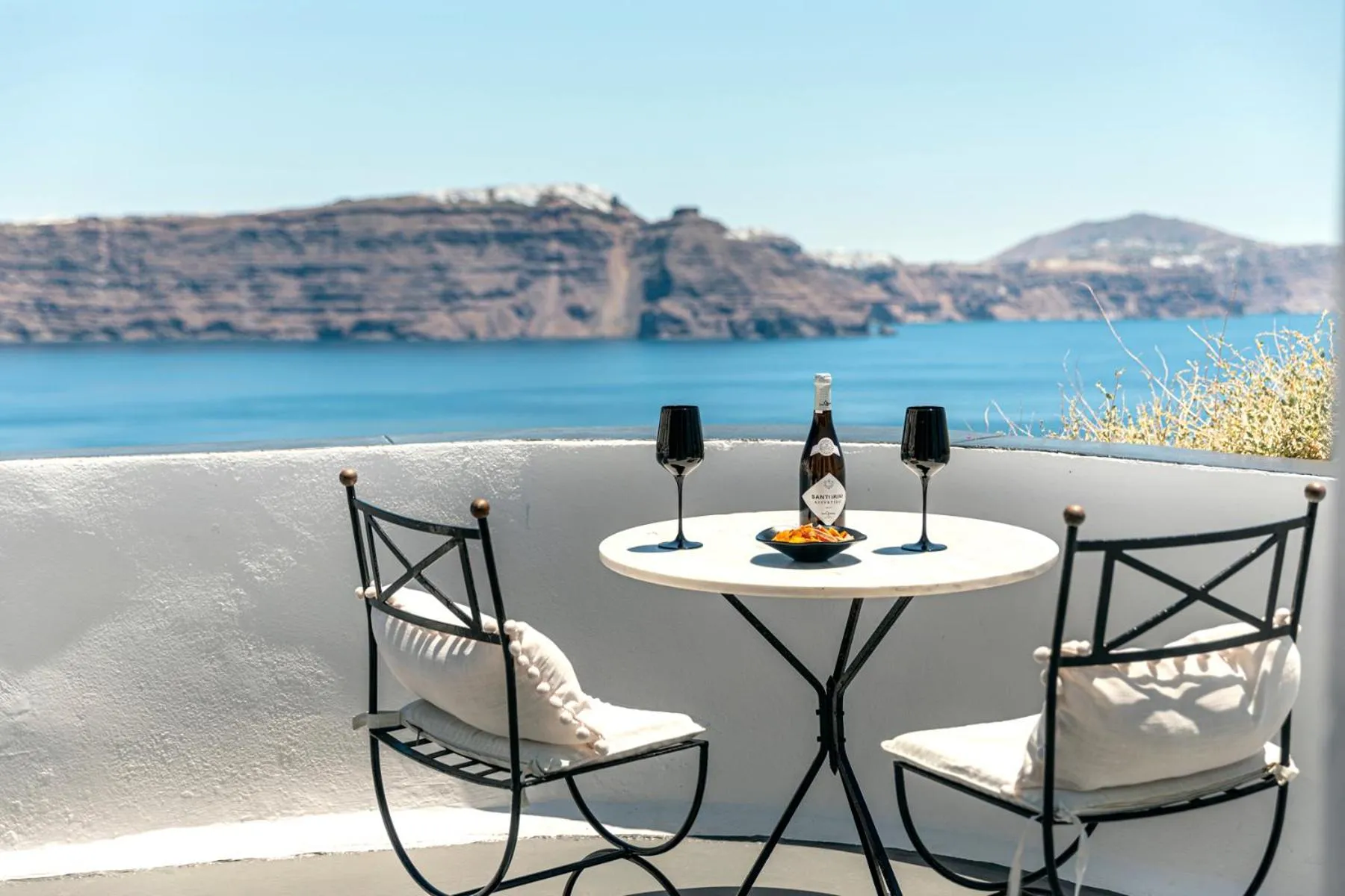 Balcony/Terrace in Pearl of Caldera Oia - Boutique Hotel by Pearl Hotel Collection