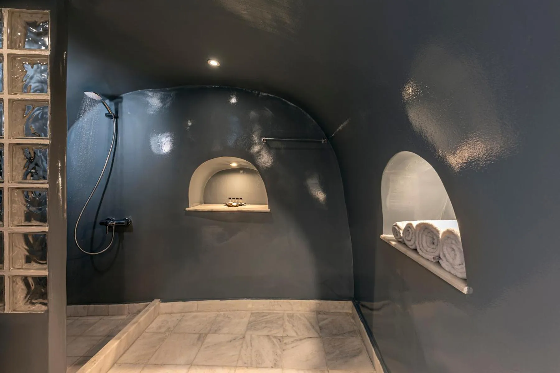 Bathroom in Pearl of Caldera Oia - Boutique Hotel by Pearl Hotel Collection