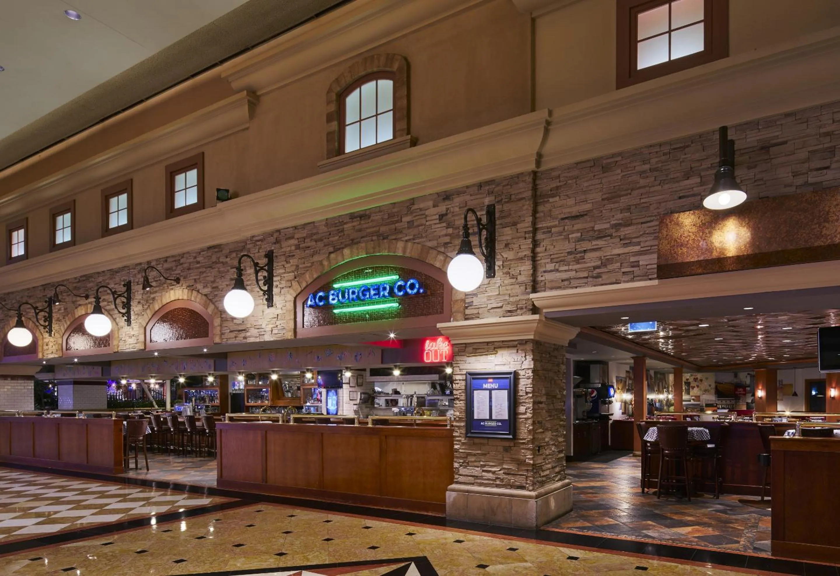 Restaurant/places to eat in Harrah's Resort Atlantic City, A Caesars Destination