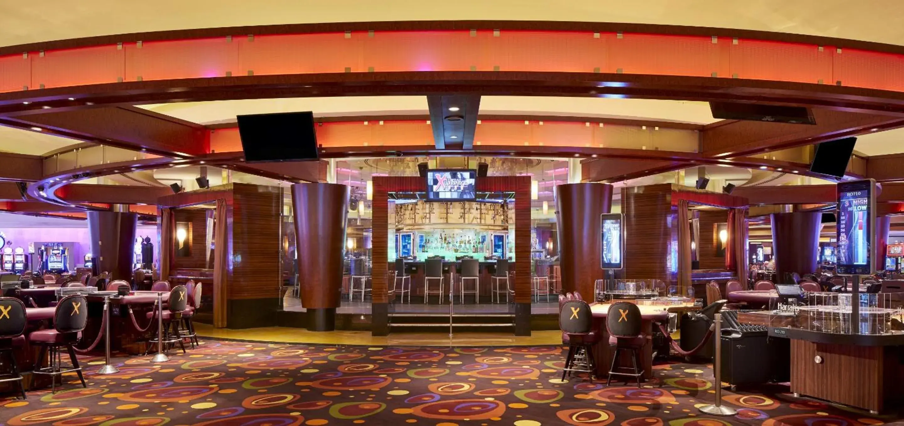 Lounge or bar in Harrah's Resort Atlantic City, A Caesars Destination Lounge or bar in Harrah's Resort Atlantic City, A Caesars Destination