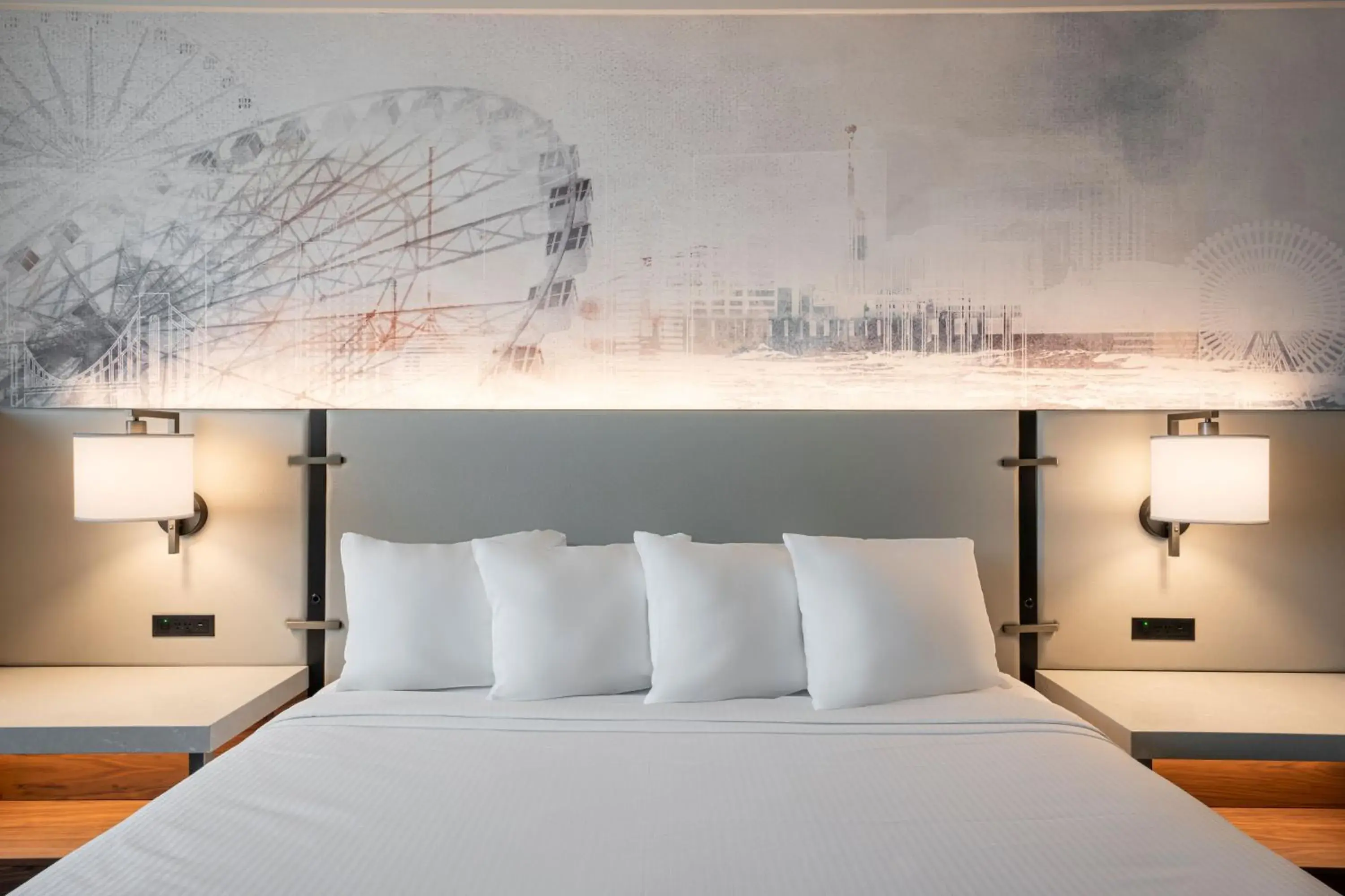 Waterfront Tower, High Floor, Bay View, 1 King, Non-Smoking in Harrah's Resort Atlantic City, A Caesars Destination Waterfront Tower, High Floor, Bay View, 1 King, Non-Smoking in Harrah's Resort Atlantic City, A Caesars Destination