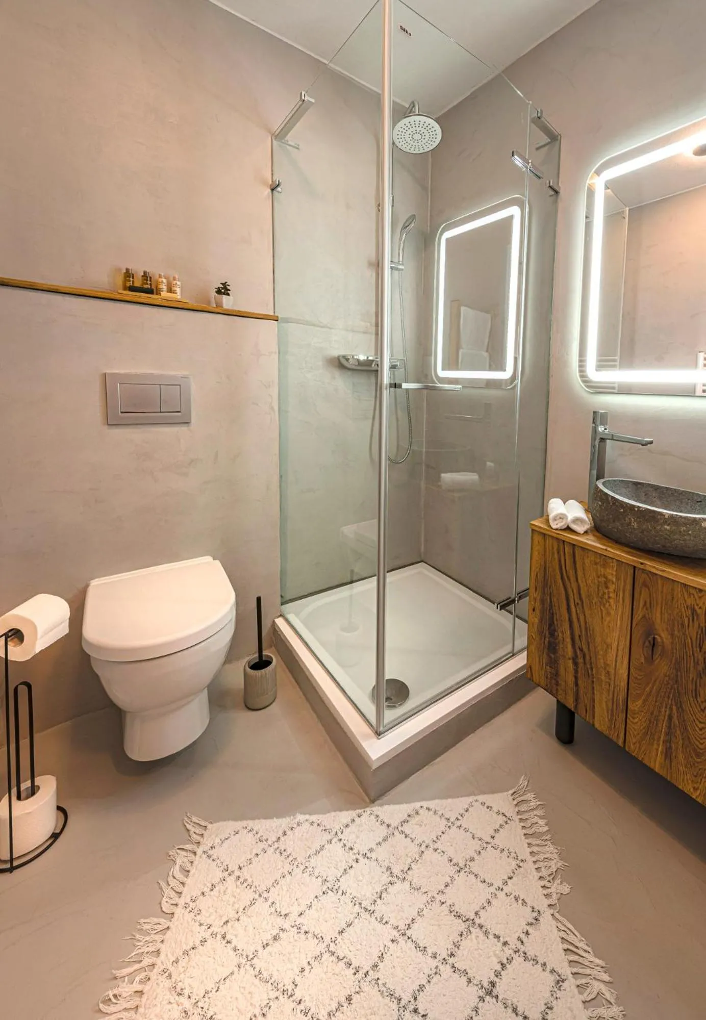 Shower in DOMA u nás Boutique hotel & spa